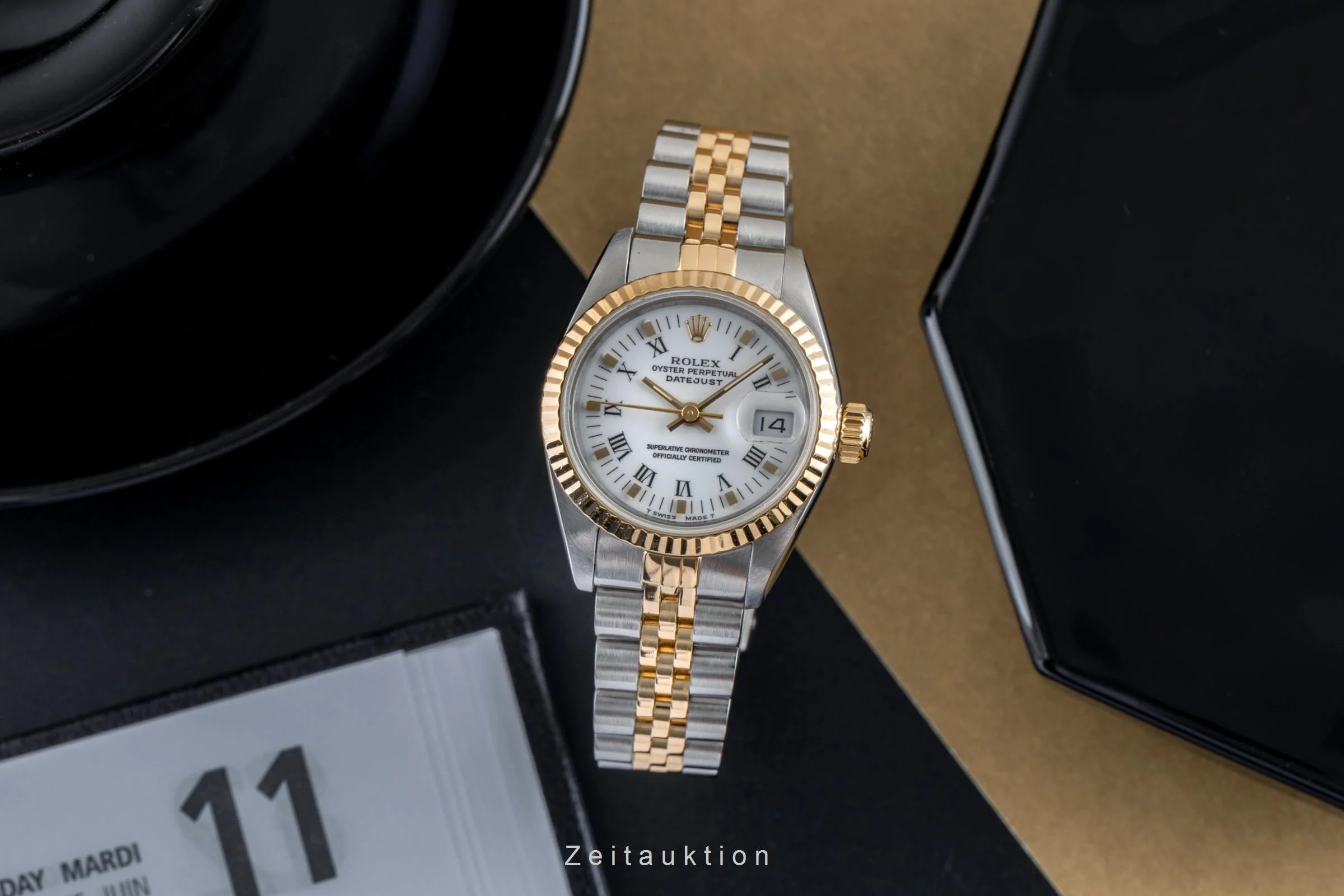 Rolex Lady Datejust steel / gold automatic women's watch 69173  [2502713] - Image 4