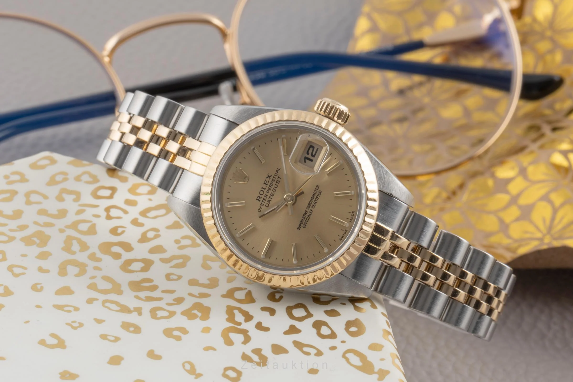 Rolex Lady Datejust steel / gold automatic women's watch 69173  [2503966] - Image 3