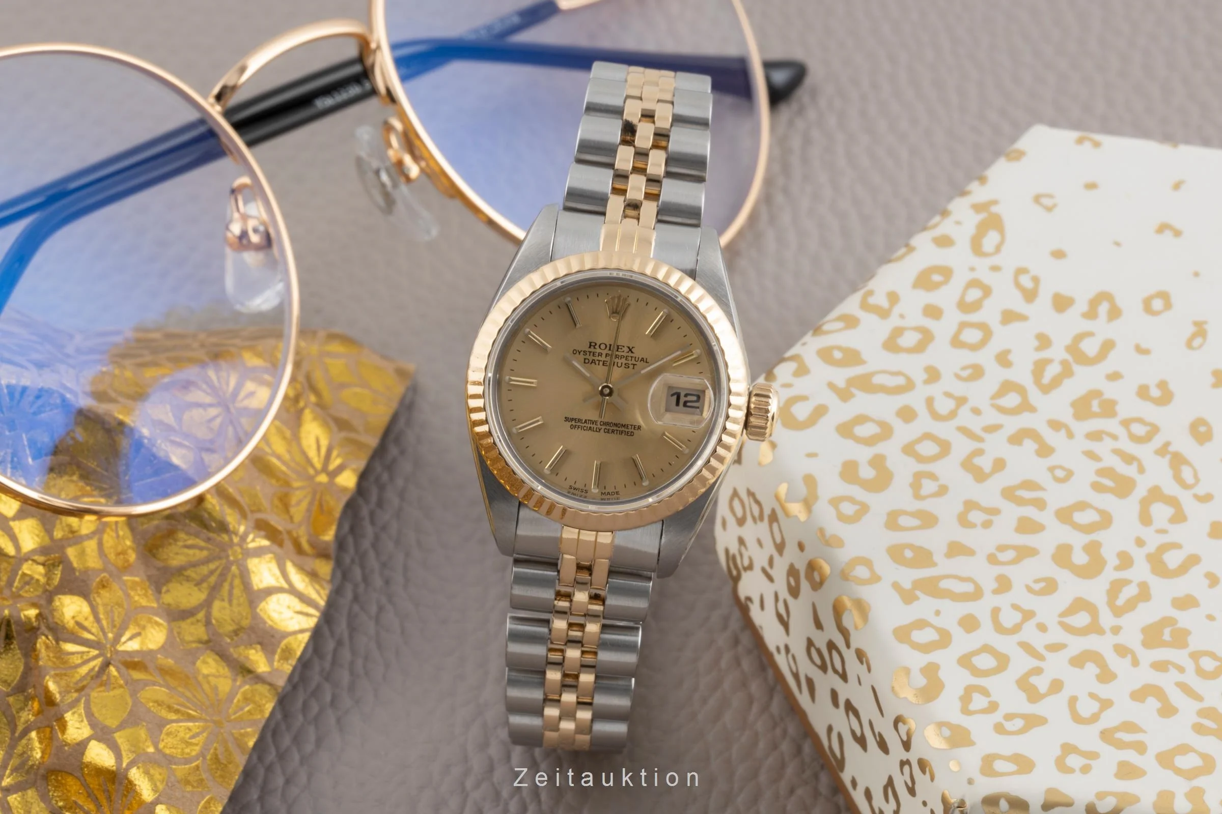 Rolex Lady Datejust steel / gold automatic women's watch 69173  [2503966] - Image 4