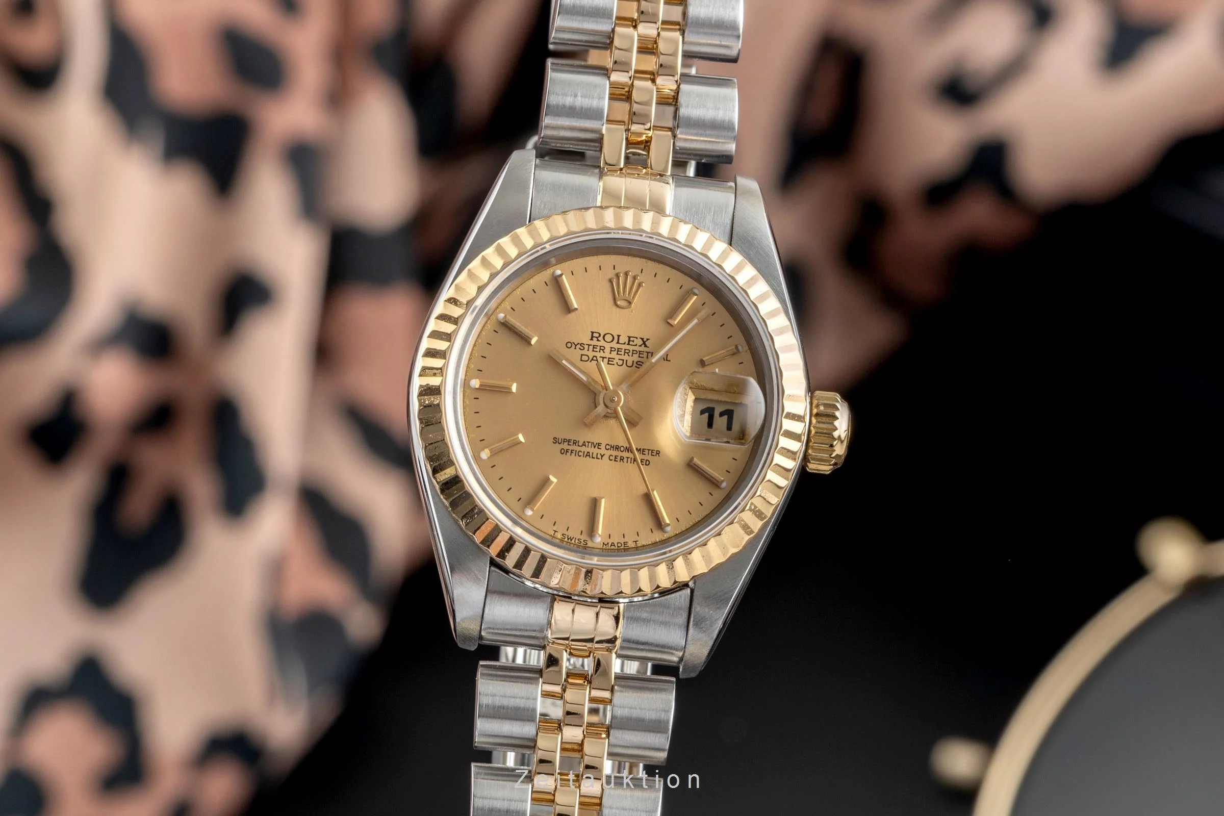 Rolex Lady Datejust steel / gold automatic women's watch 69173  [2504465] - Image 2