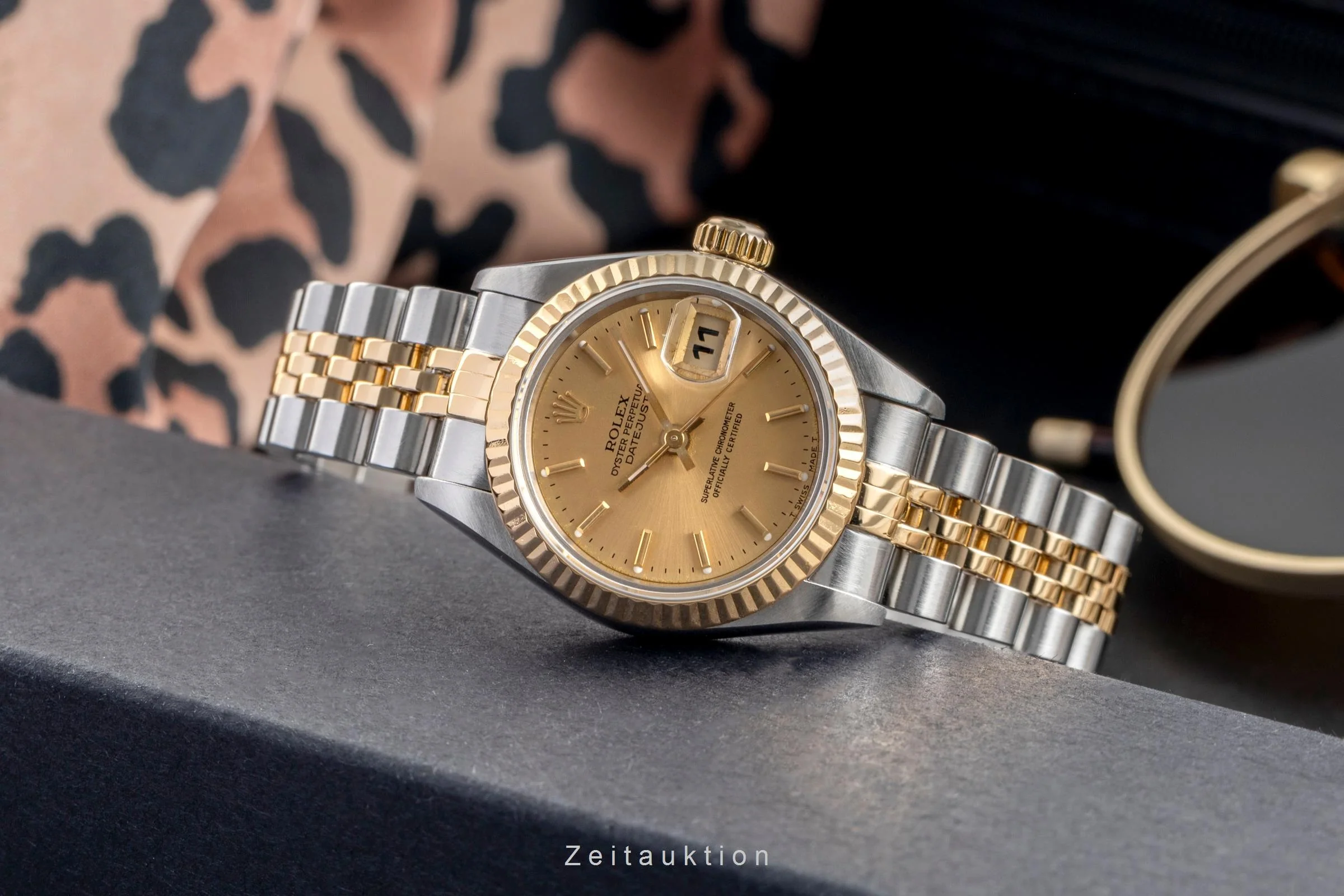 Rolex Lady Datejust steel / gold automatic women's watch 69173  [2504465] - Image 3