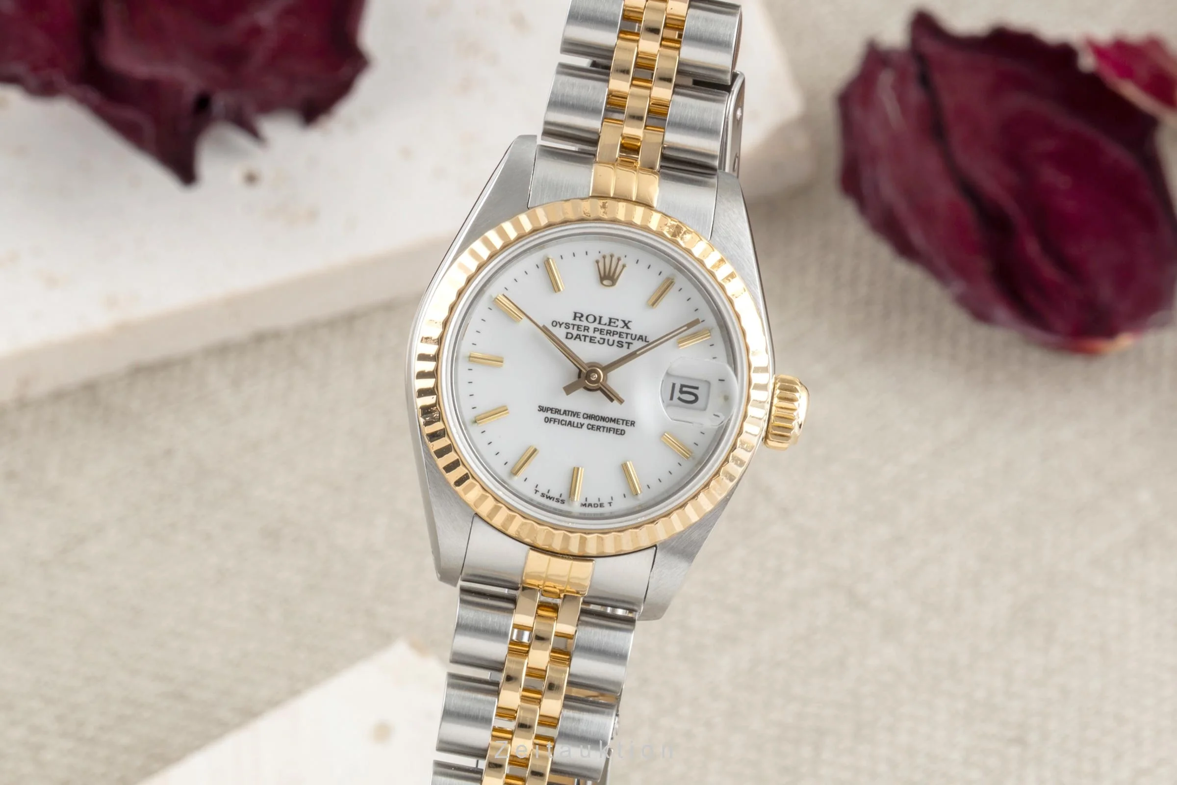 Rolex Lady Datejust steel / gold automatic women's watch 69173  [2504748] - Image 2