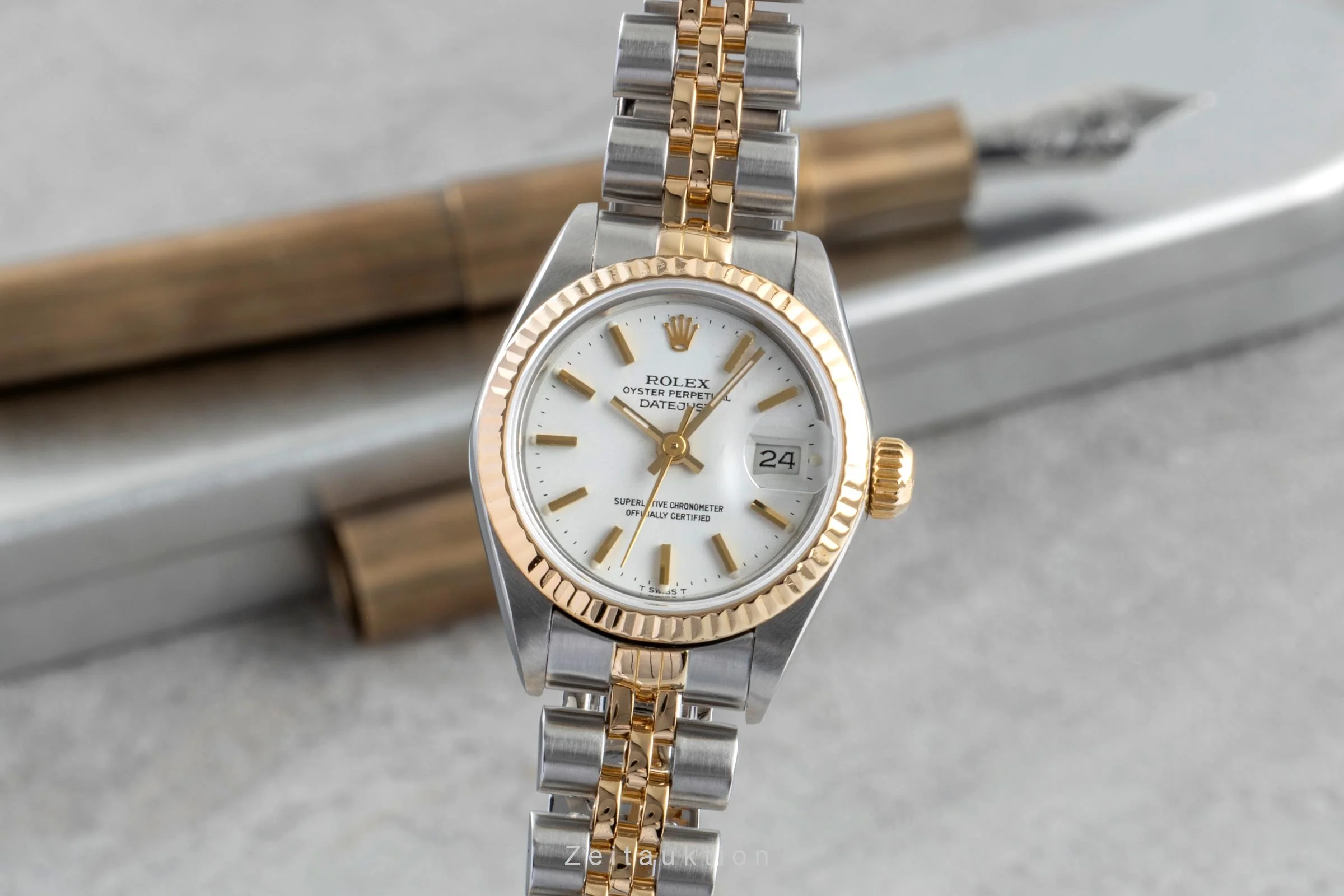 Rolex Lady Datejust steel / gold automatic women's watch 69173 Vintage  [2506677] - Image 2