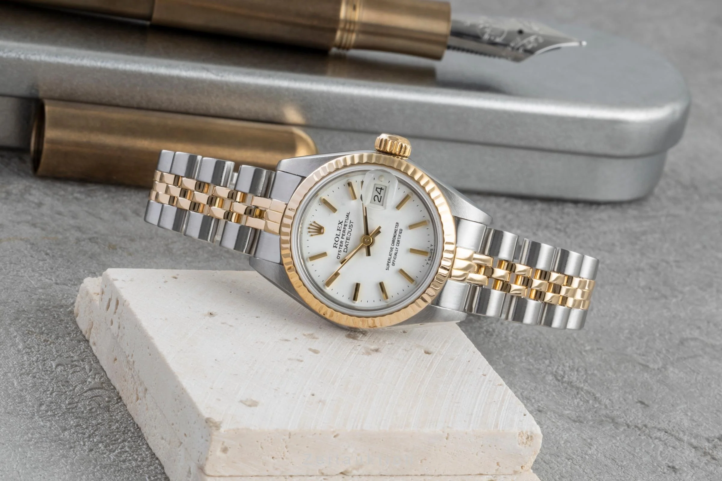 Rolex Lady Datejust steel / gold automatic women's watch 69173 Vintage  [2506677] - Image 3