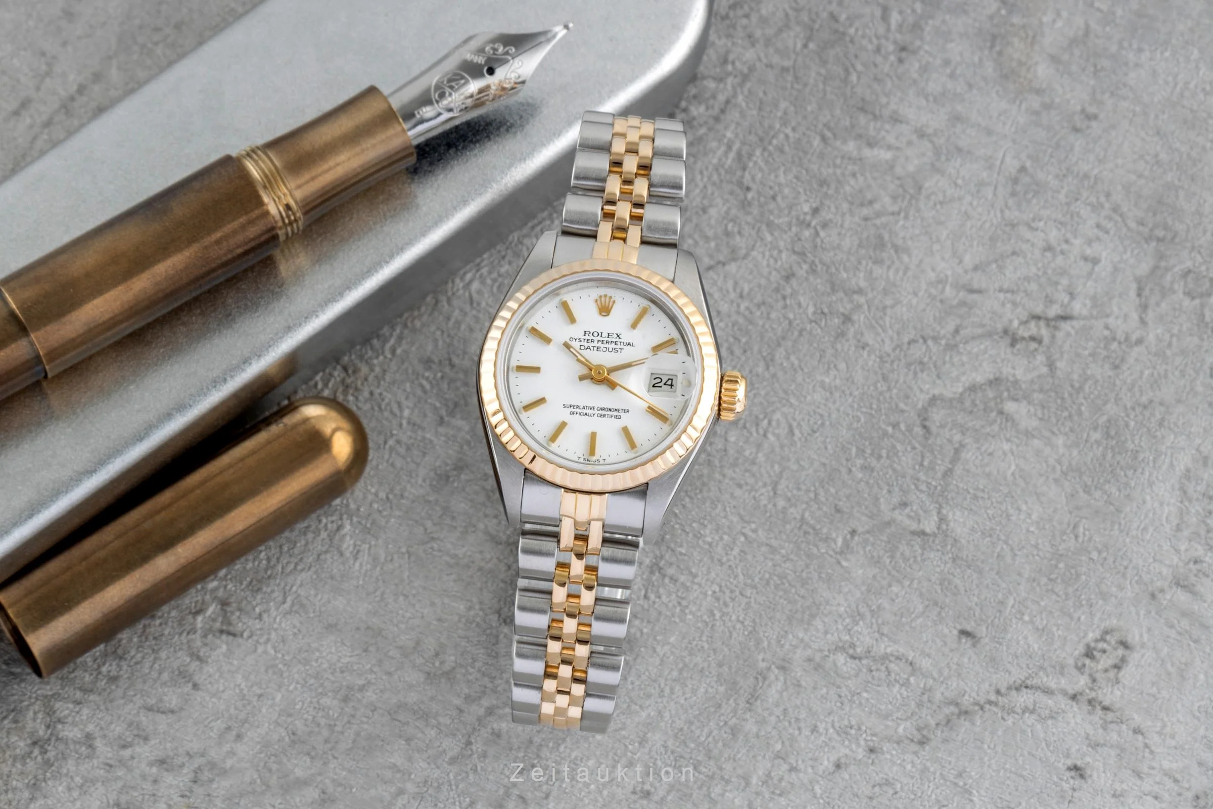 Rolex Lady Datejust steel / gold automatic women's watch 69173 Vintage  [2506677] - Image 4