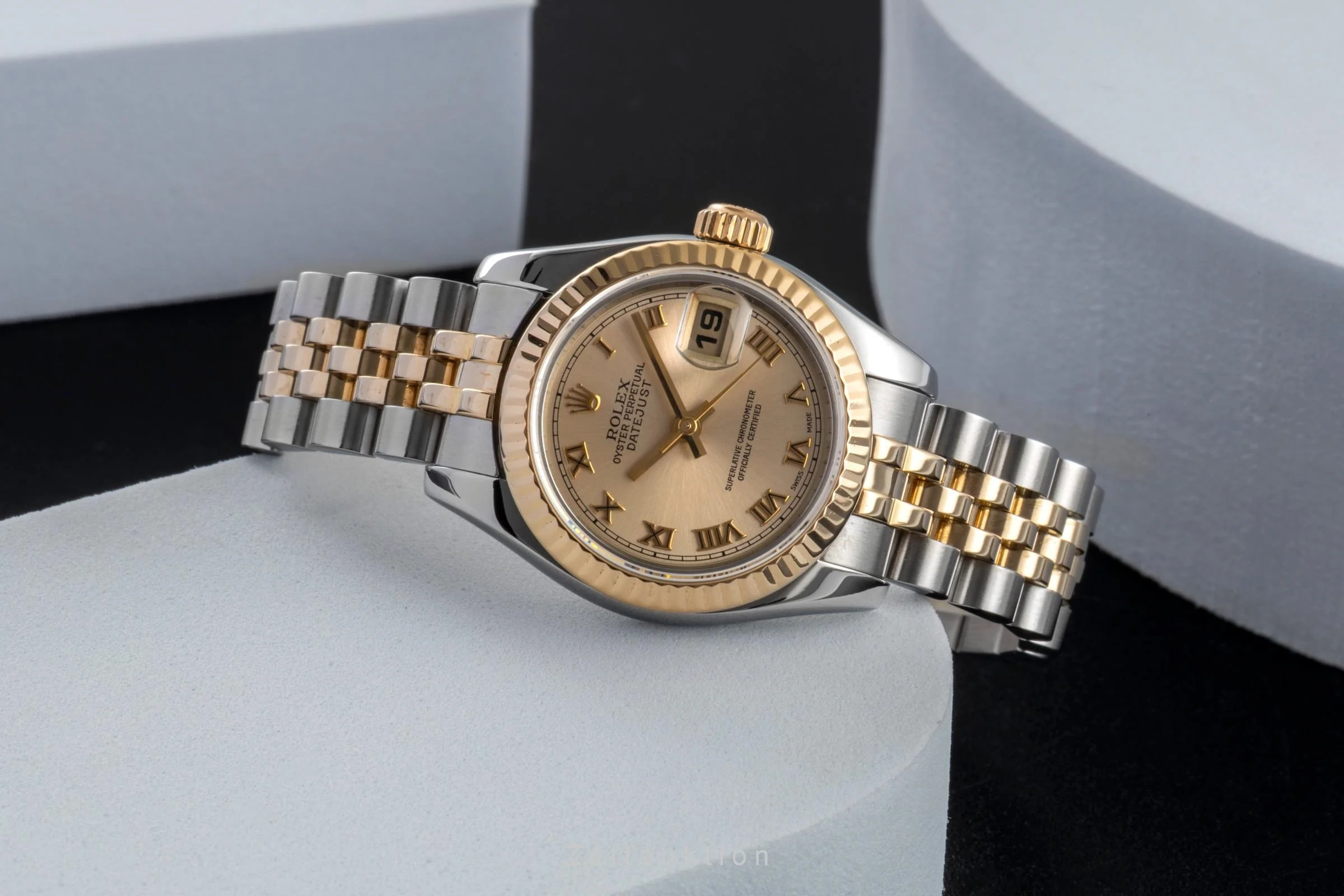 Rolex Lady Datejust Steel / rubber automatic women's watch 179173  [2600997] - Image 3
