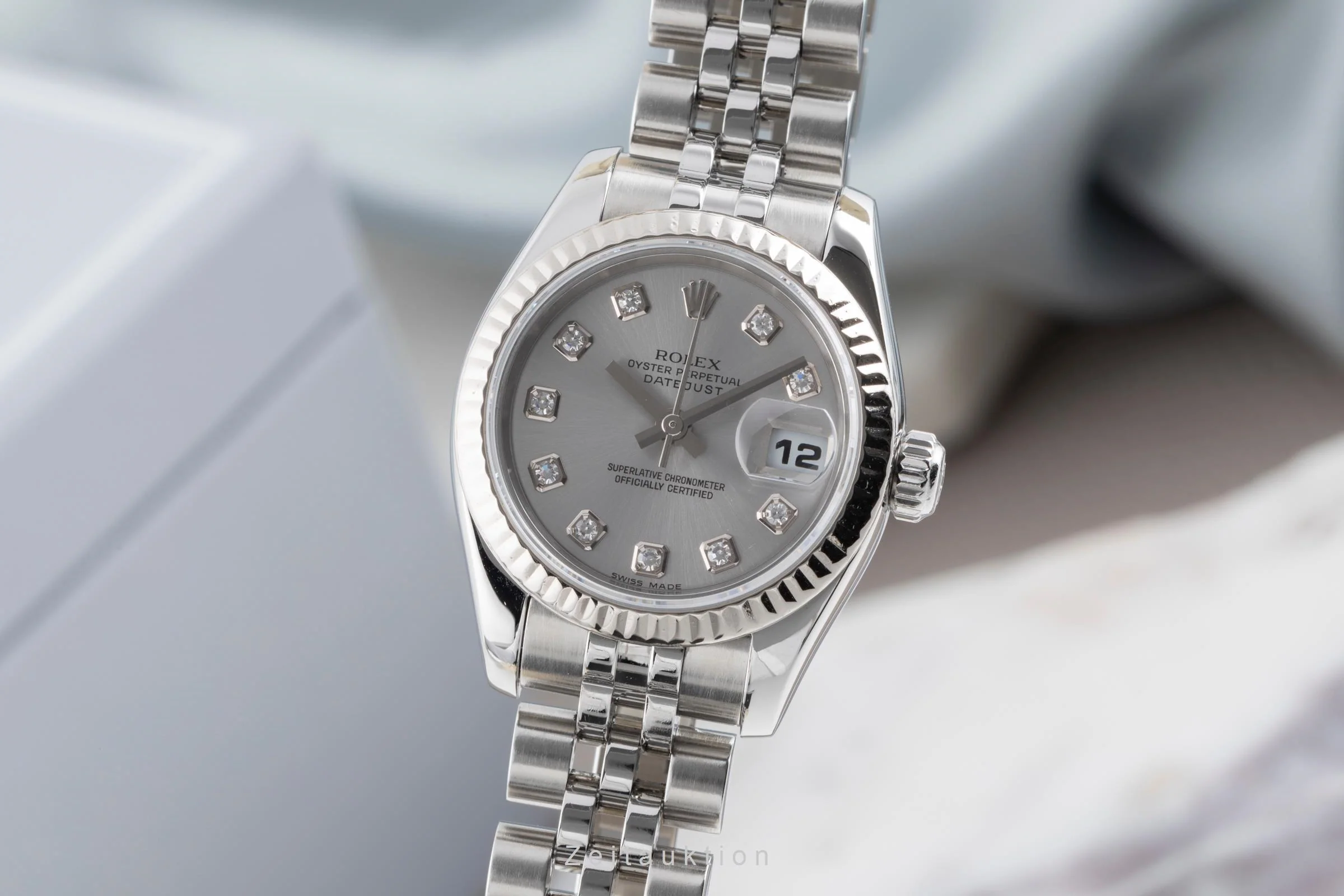 Rolex Lady Datejust steel / white gold automatic women's watch 179174  [2503046] - Image 2