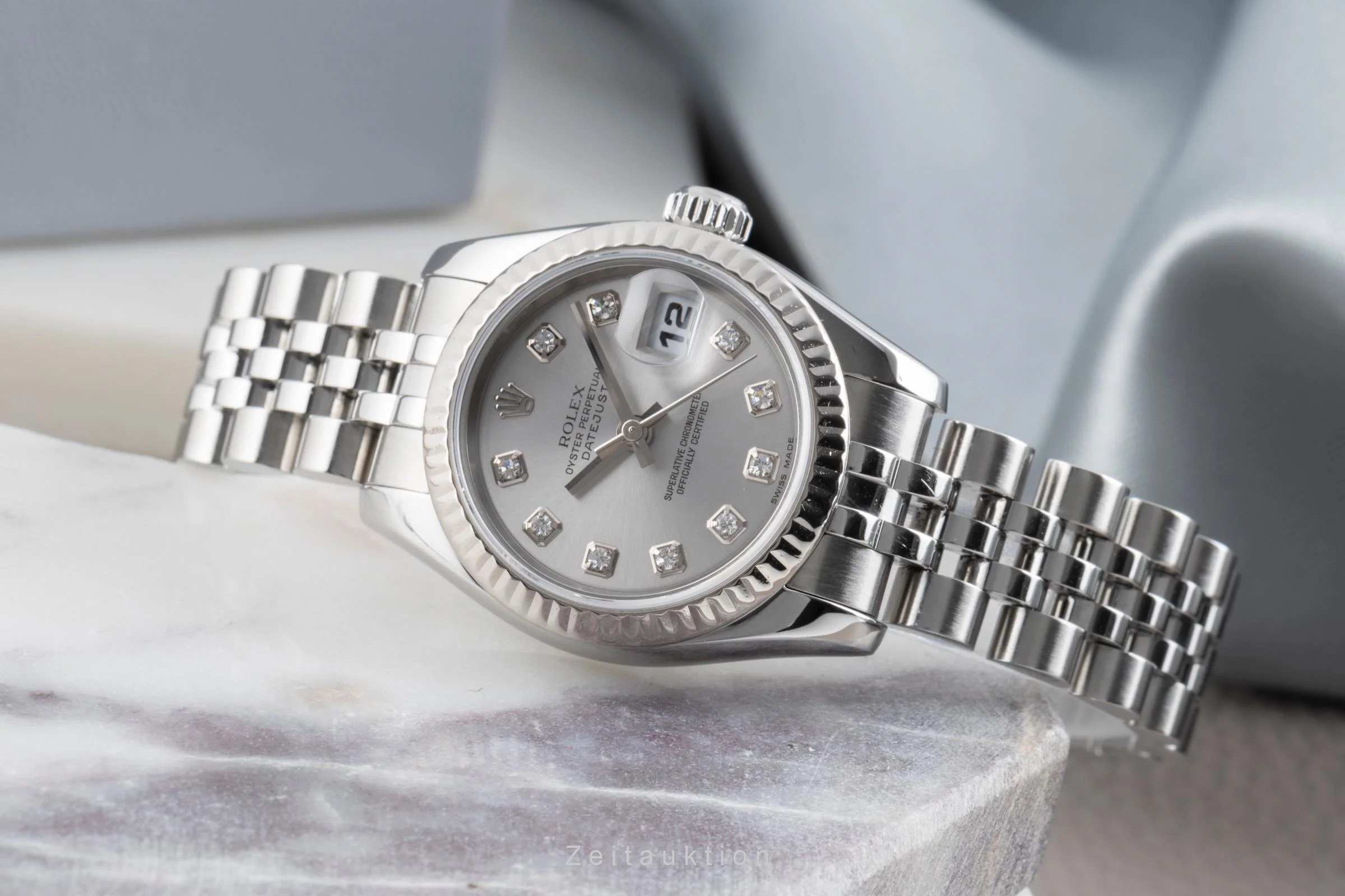 Rolex Lady Datejust steel / white gold automatic women's watch 179174  [2503046] - Image 3