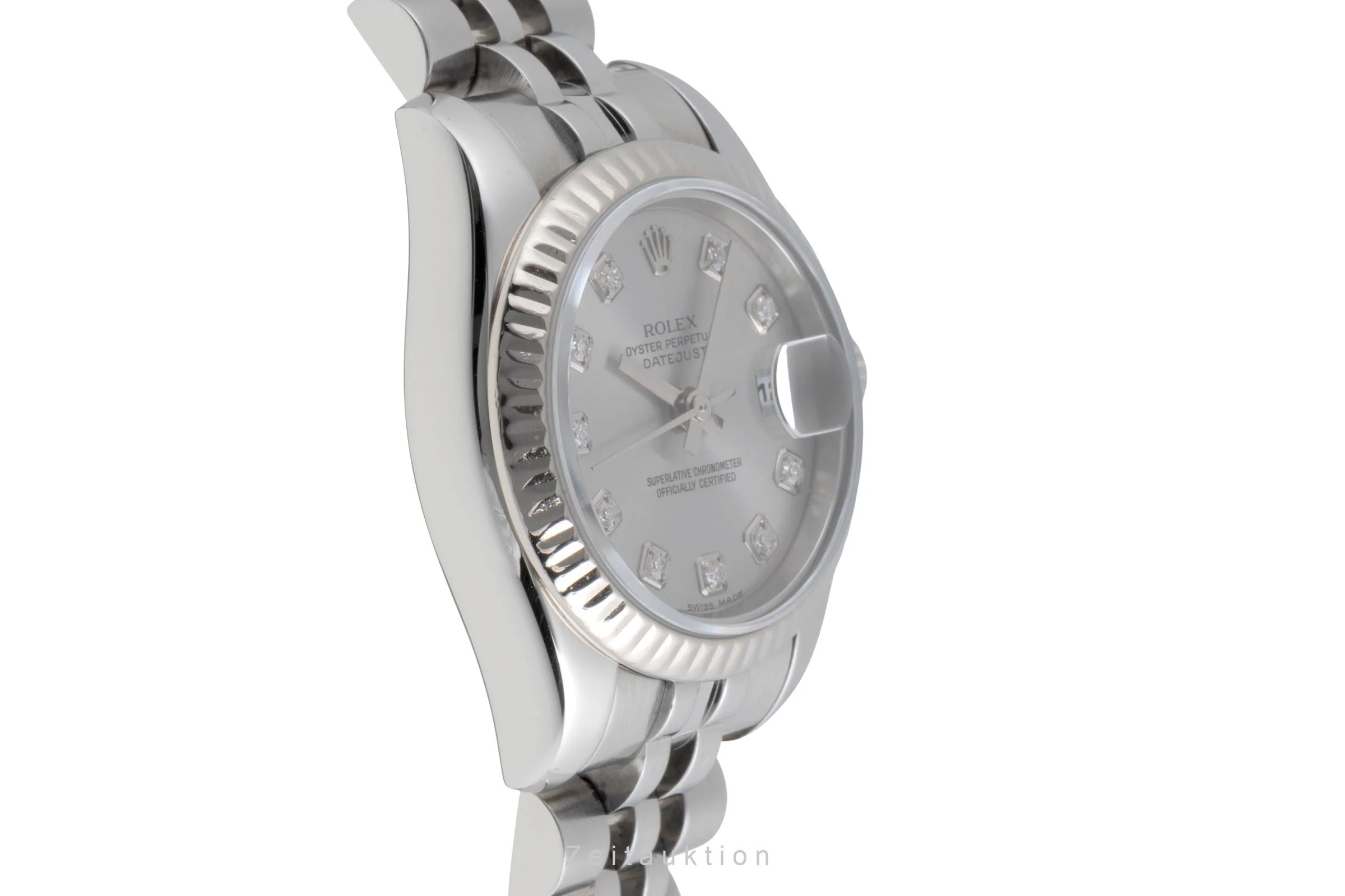 Rolex Lady Datejust steel / white gold automatic women's watch 179174  [2503046] - Image 8
