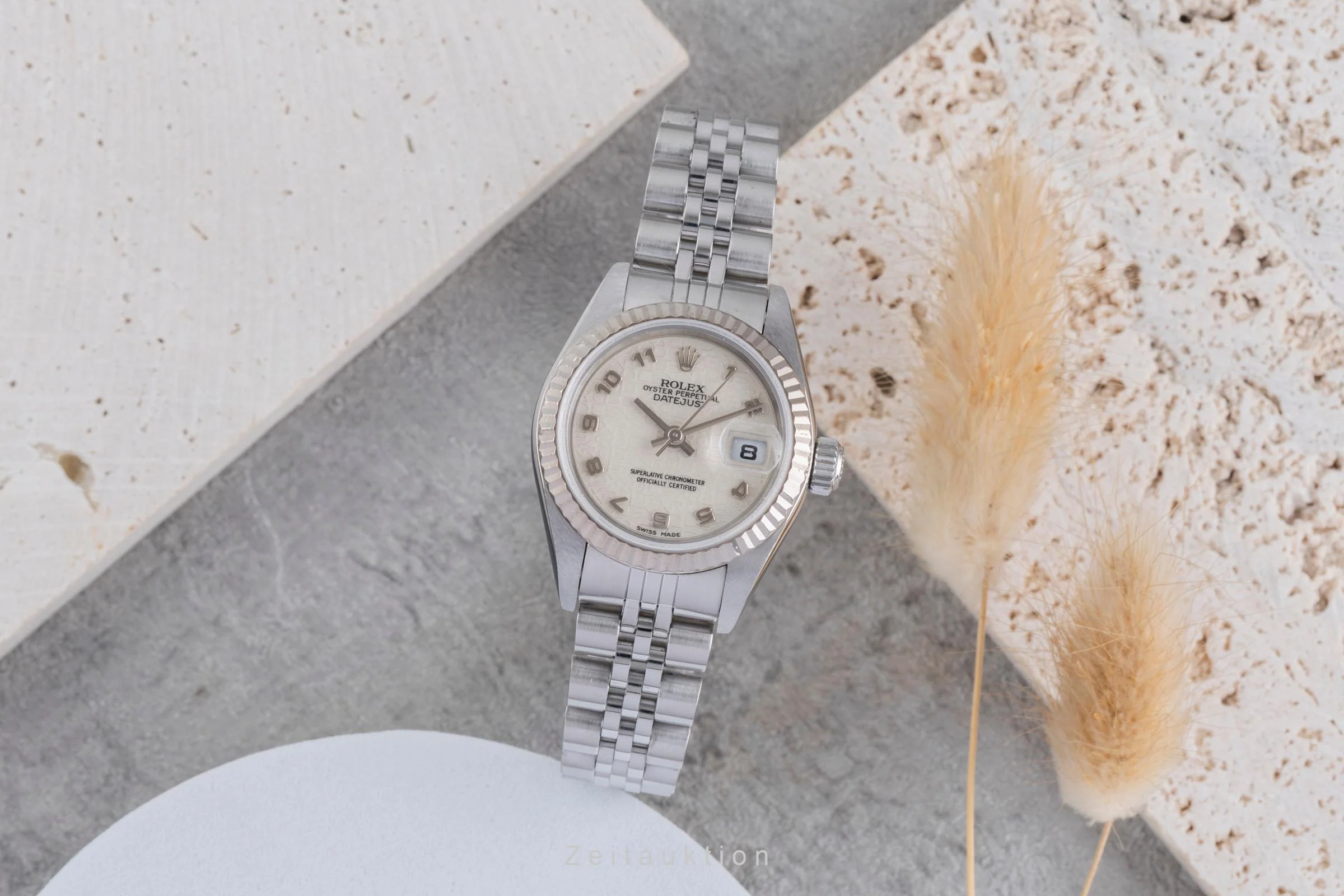 Rolex Lady Datejust steel / white gold automatic women's watch 79174  [2600287] - Image 4