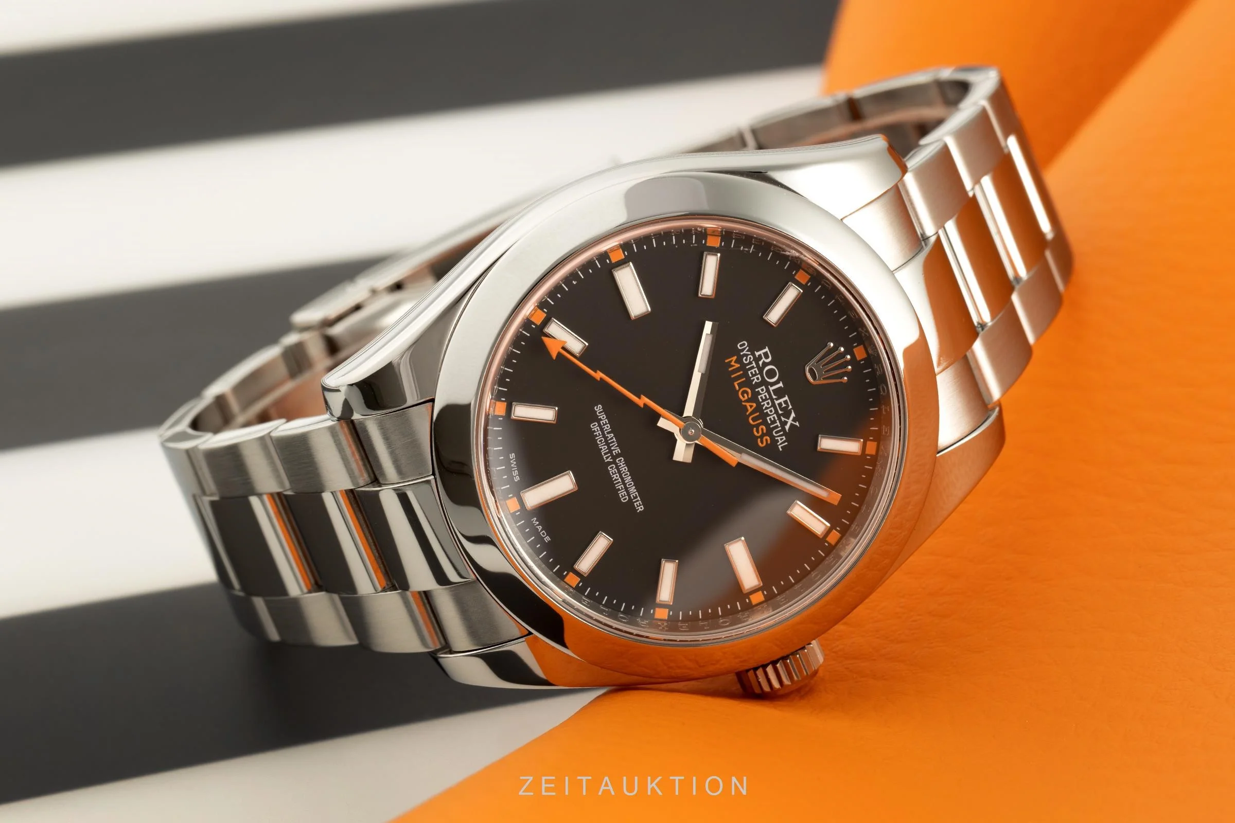 Rolex Milgauss steel automatic men's watch 116400  [2105853] - Image 2