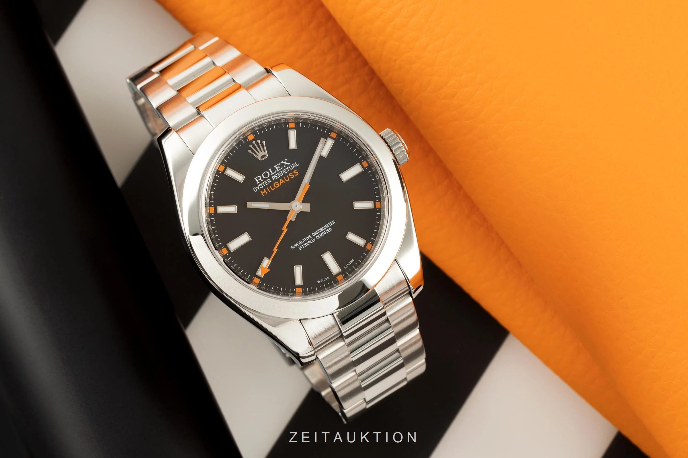 Rolex Milgauss steel automatic men's watch 116400  [2105853] - Image 3