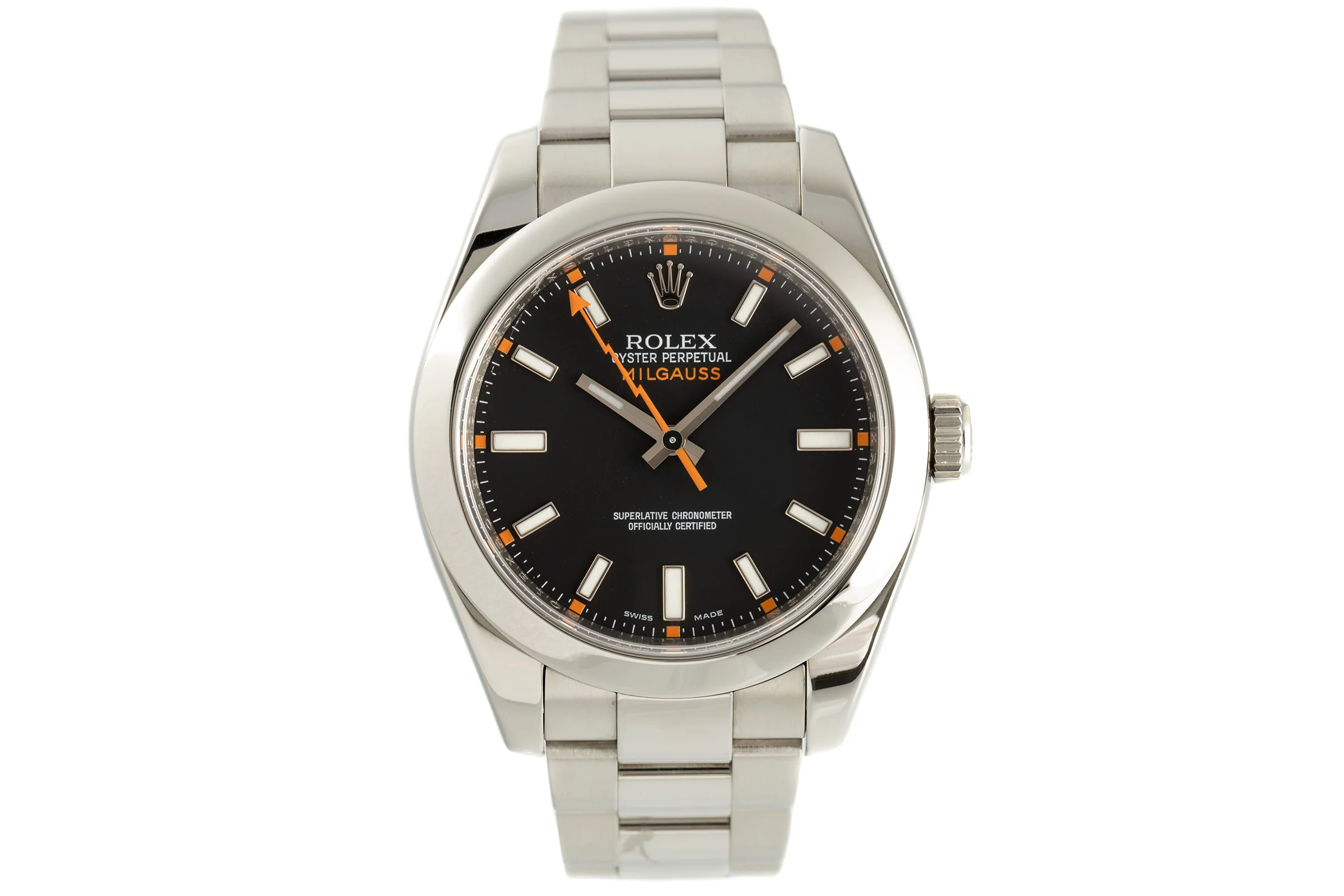Rolex Milgauss steel automatic men's watch 116400  [2105853] - Image 4
