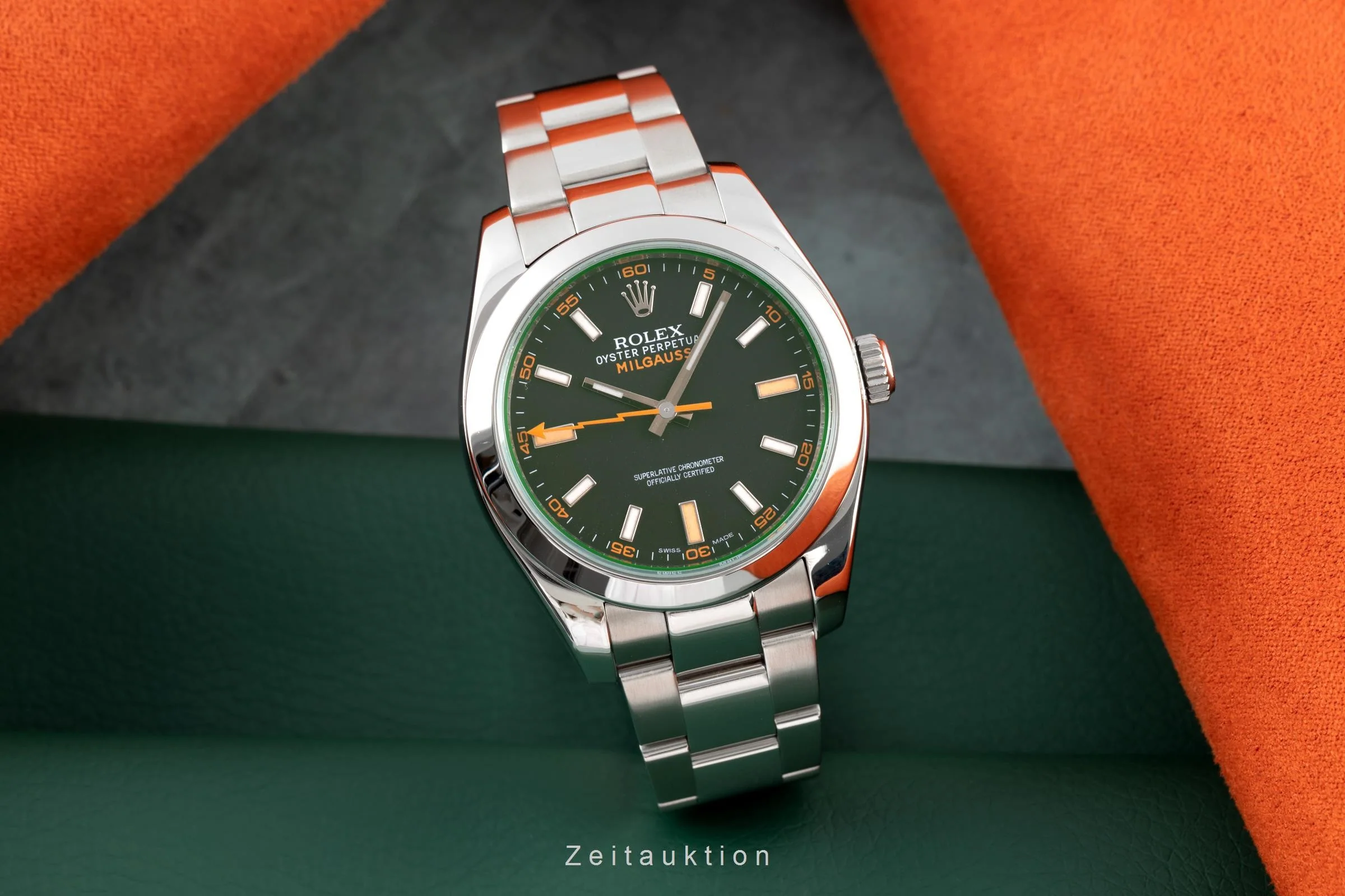 Rolex Milgauss steel automatic men's watch 116400  [2201640] - Image 2
