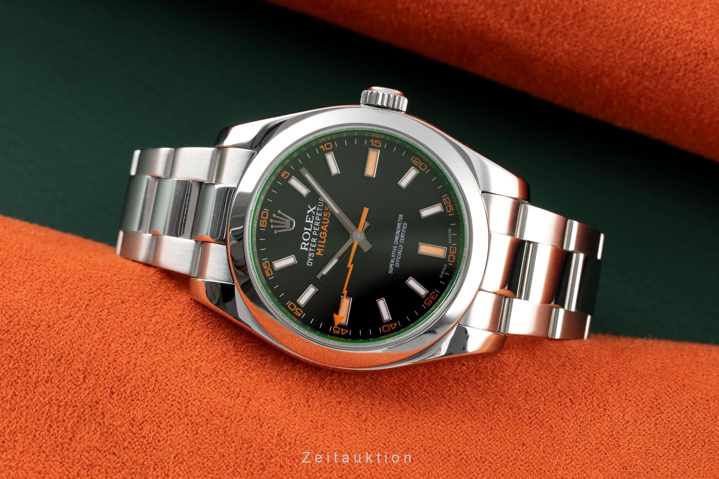 Rolex Milgauss steel automatic men's watch 116400  [2201640] - Image 3