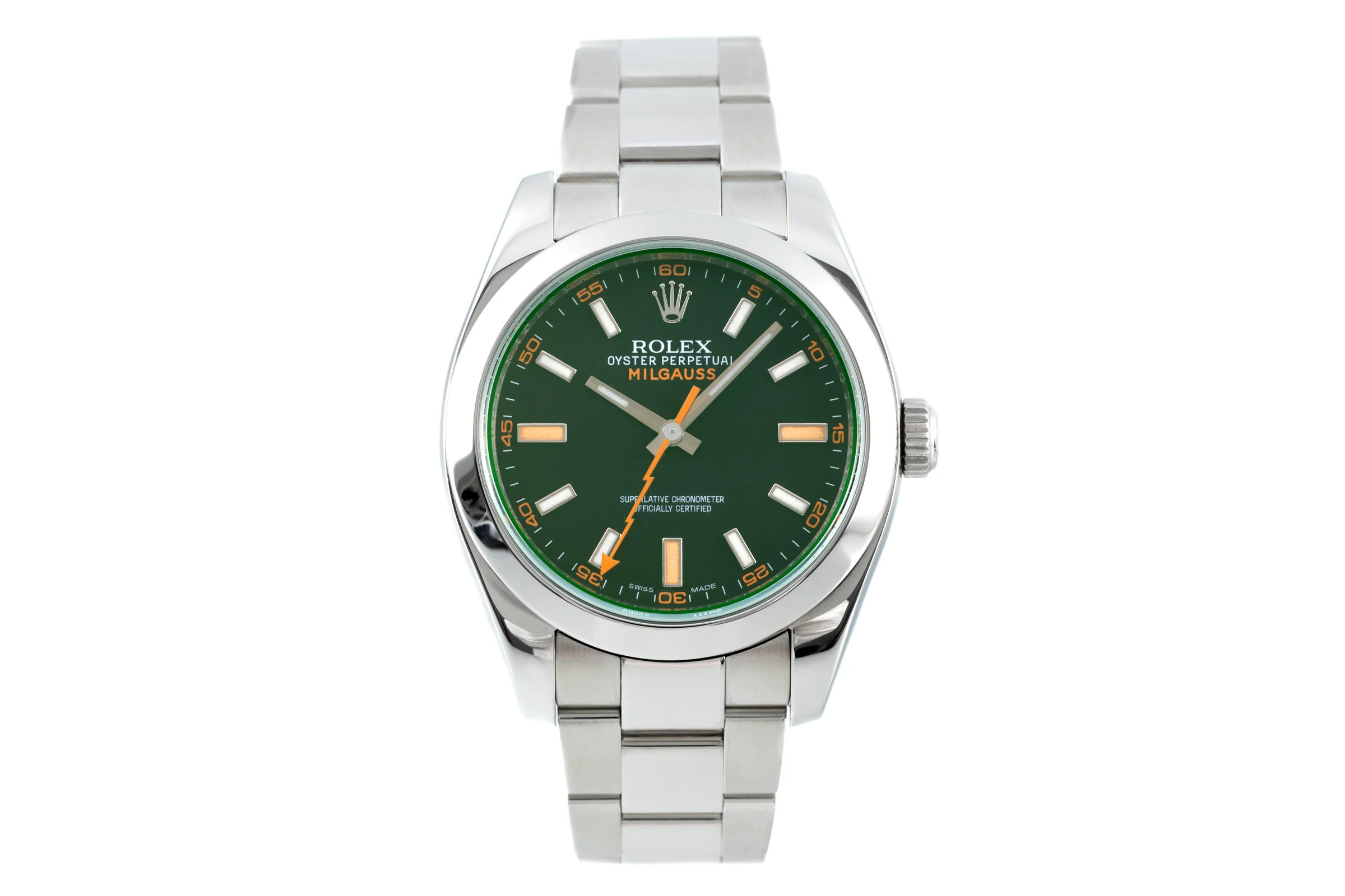 Rolex Milgauss steel automatic men's watch 116400  [2201640] - Image 4