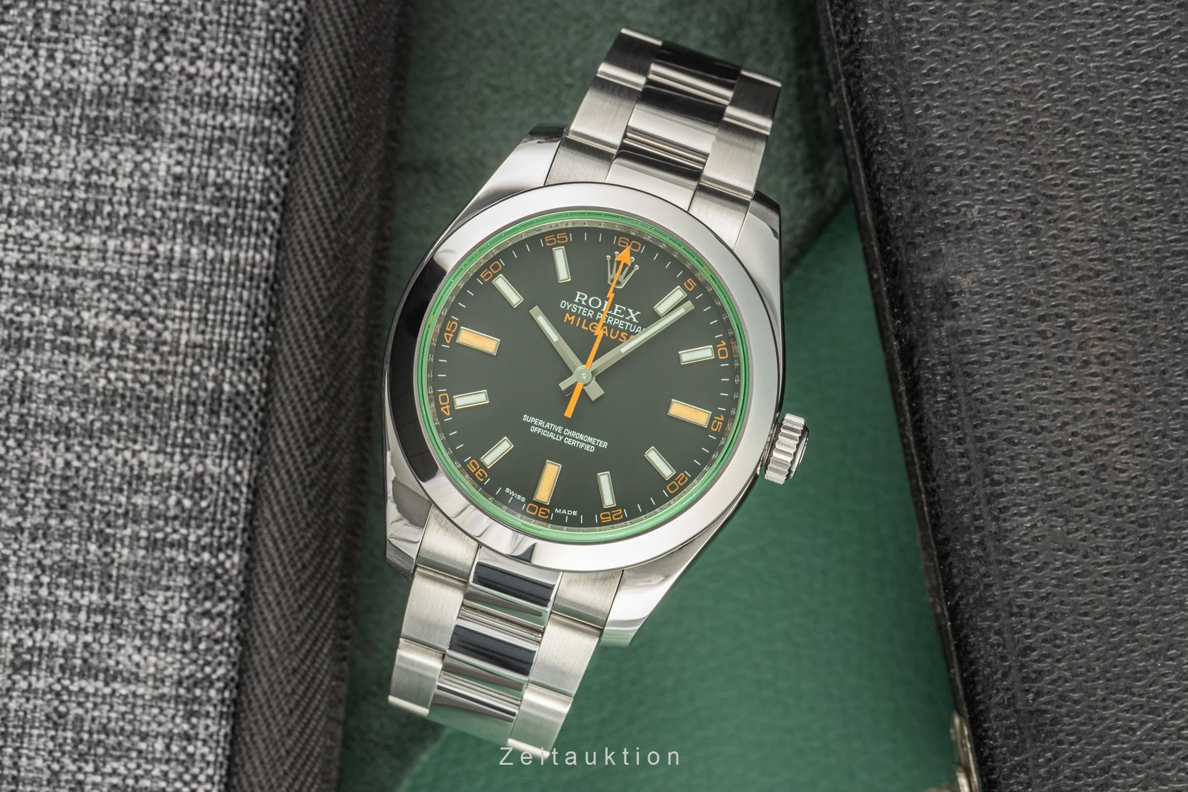 Rolex Milgauss steel automatic men's watch 116400  [2205759] - Image 3