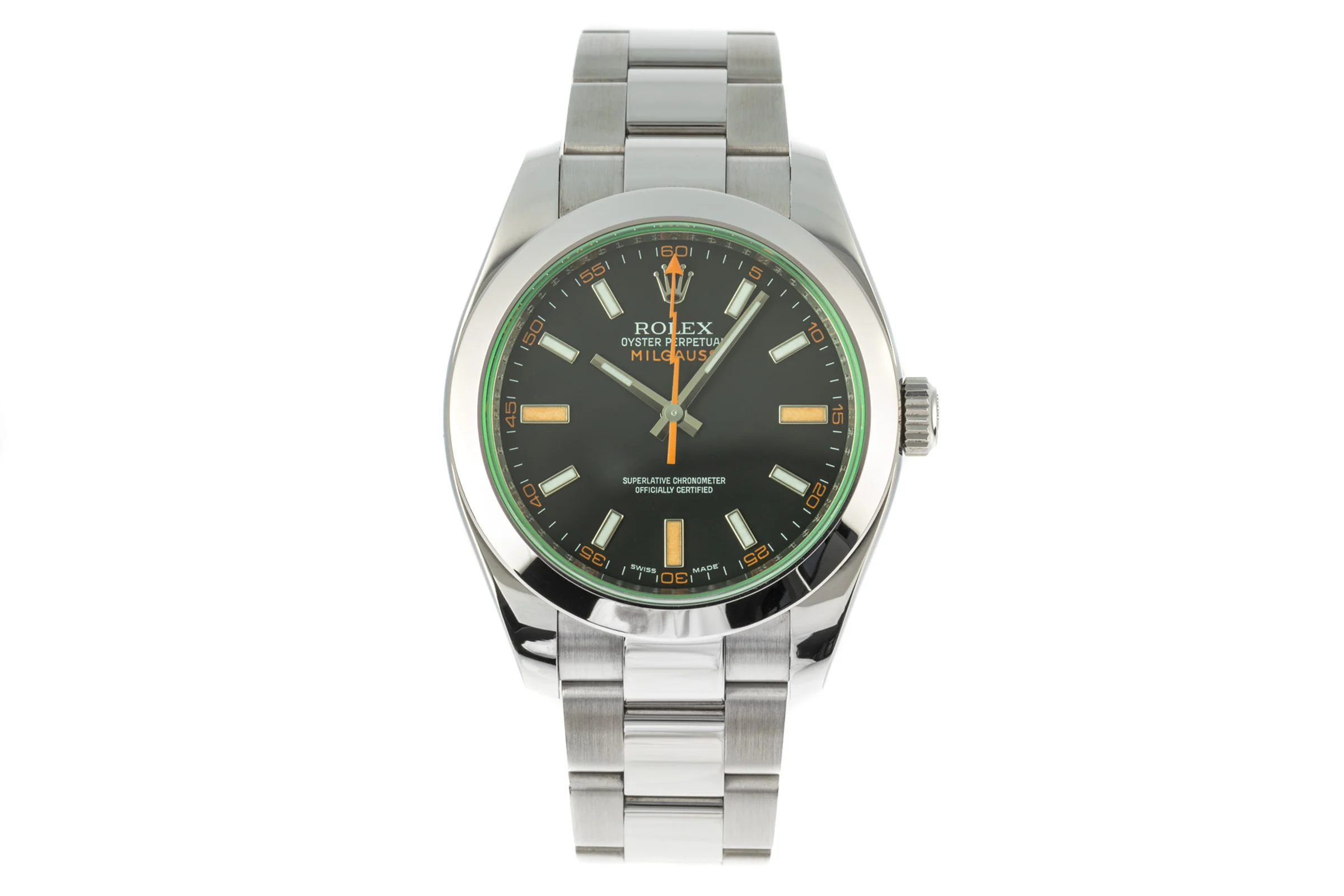 Rolex Milgauss steel automatic men's watch 116400  [2205759] - Image 4