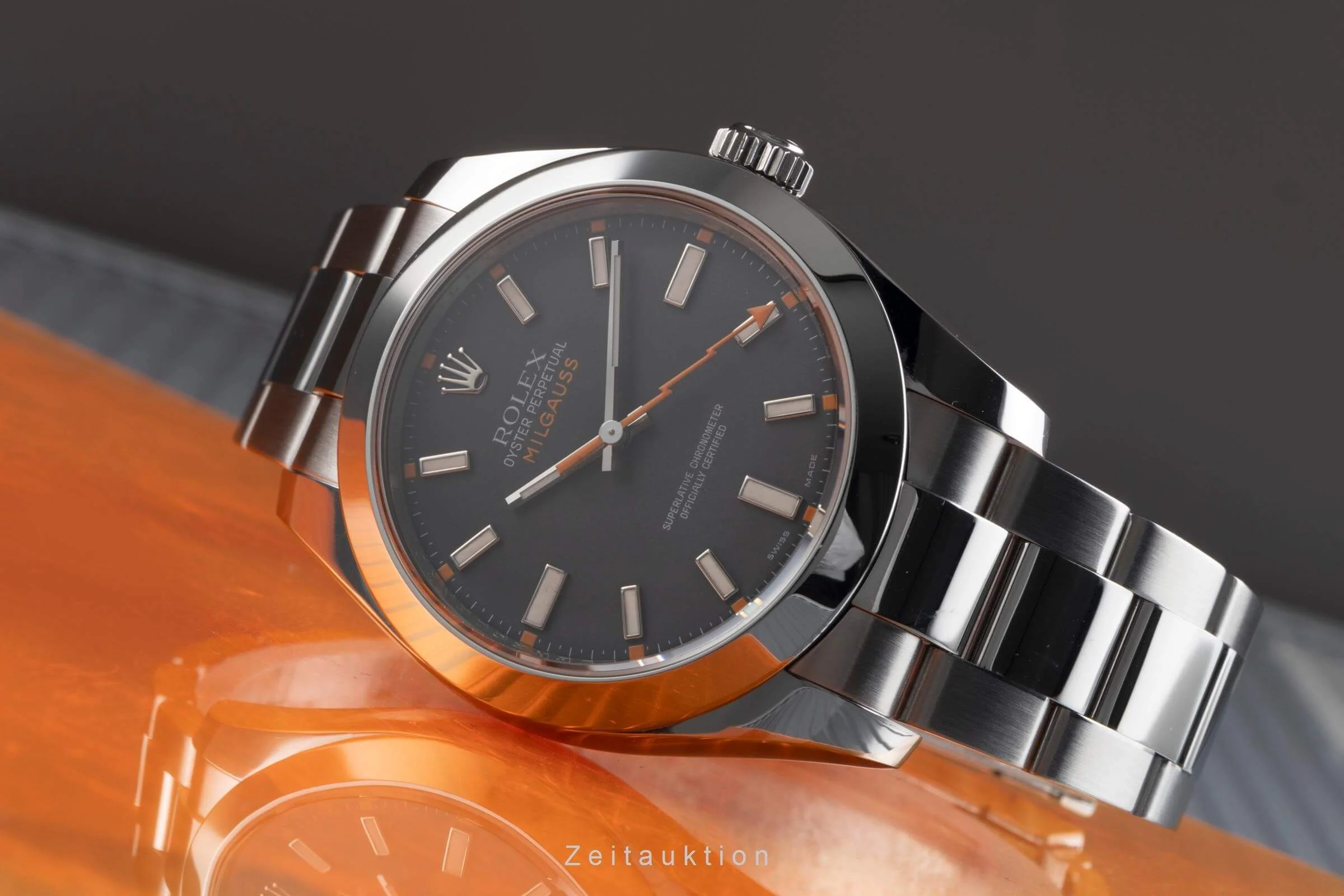 Rolex Milgauss steel automatic men's watch 116400  [2405862] - Image 2