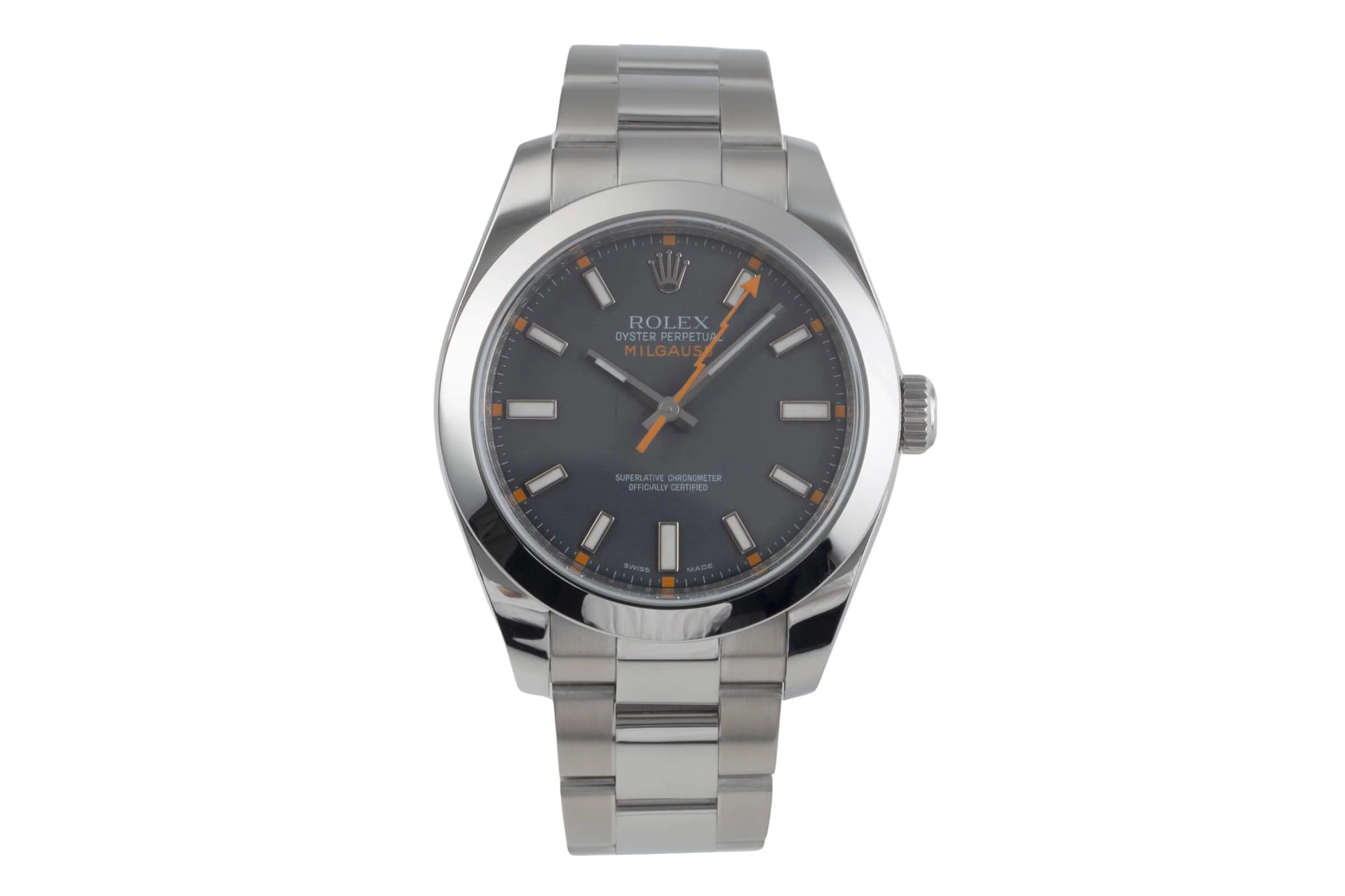 Rolex Milgauss steel automatic men's watch 116400  [2405862] - Image 4