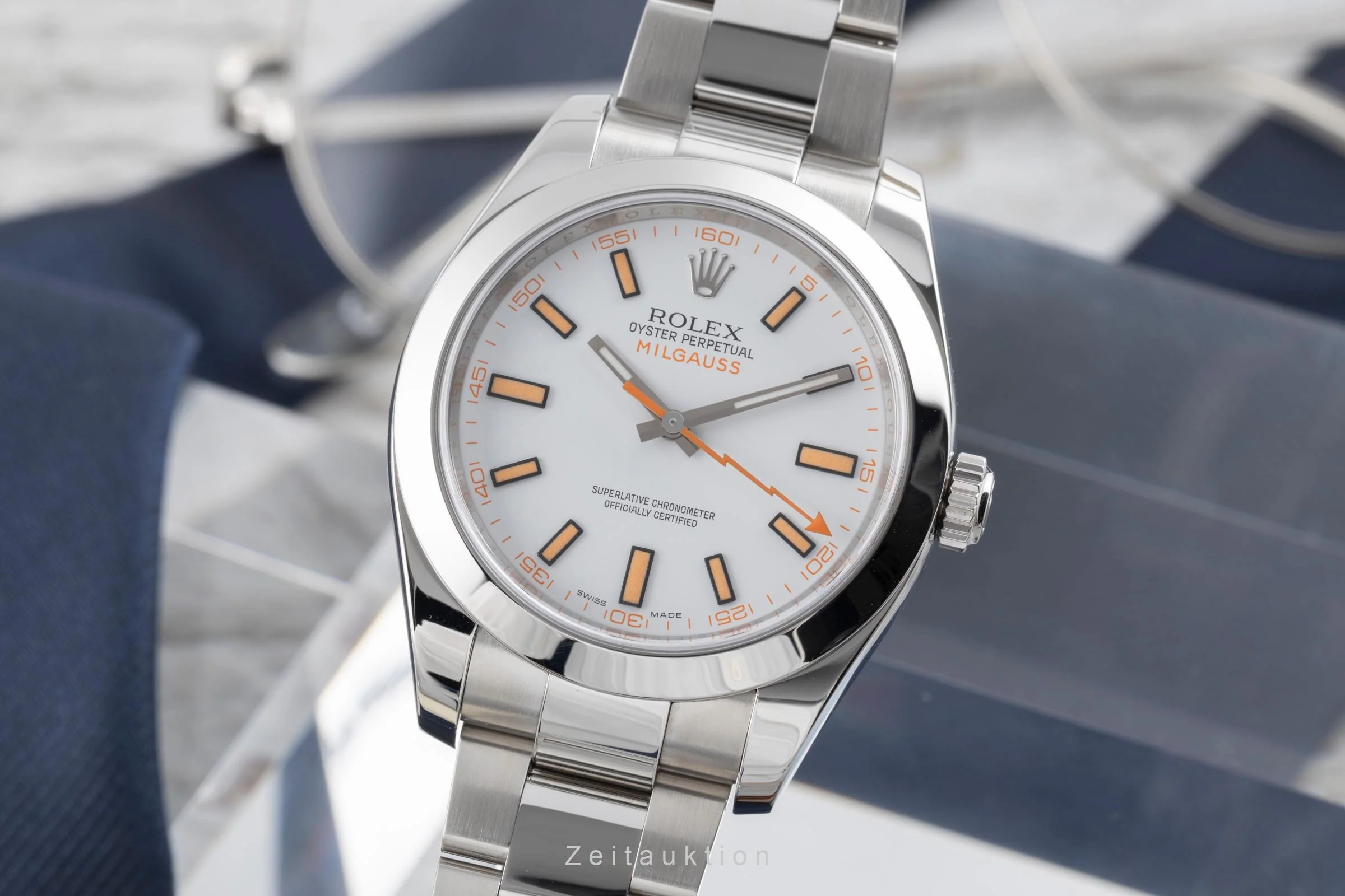 Rolex Milgauss steel automatic men's watch 116400  [2504879] - Image 2