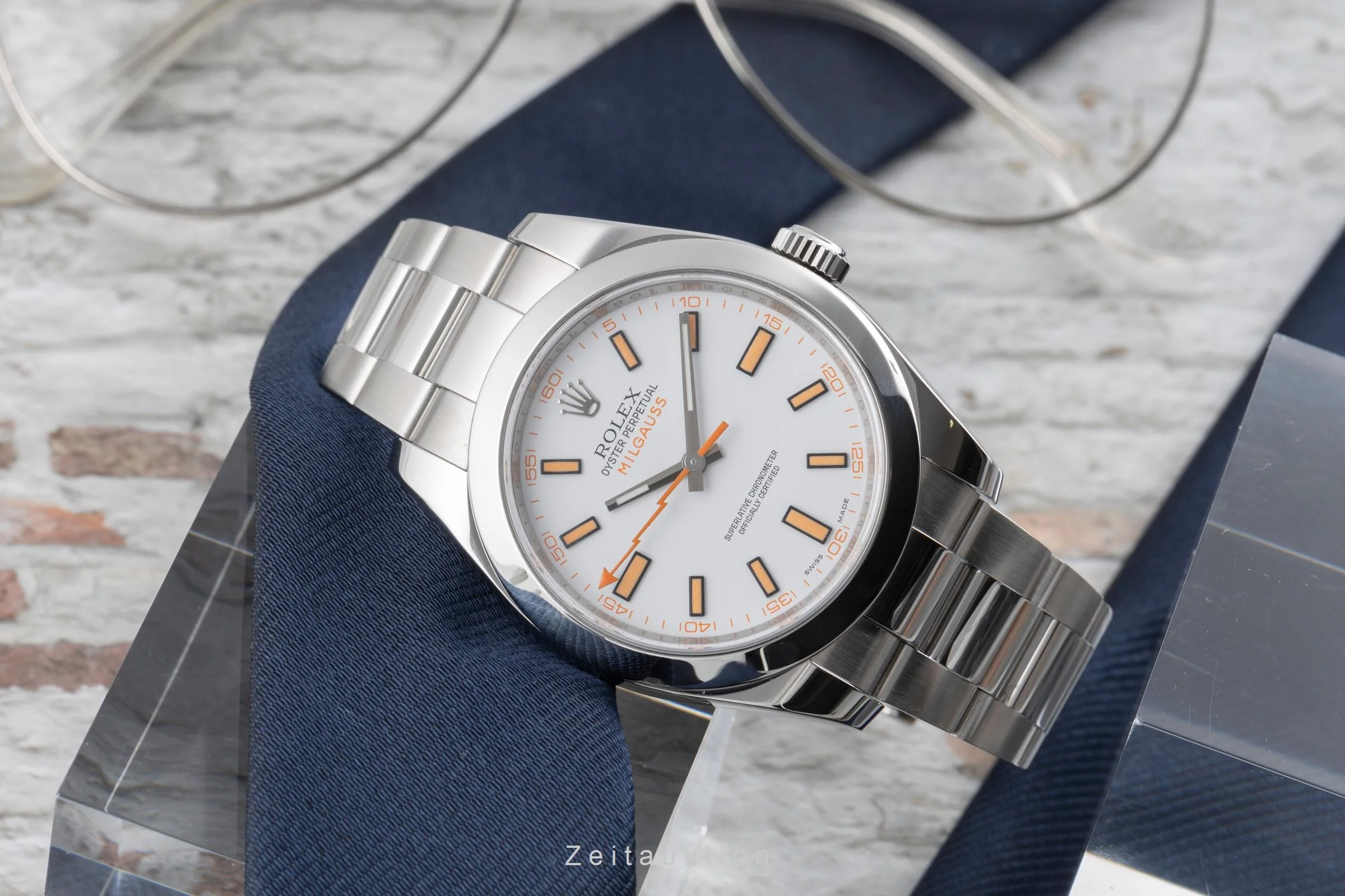 Rolex Milgauss steel automatic men's watch 116400  [2504879] - Image 3