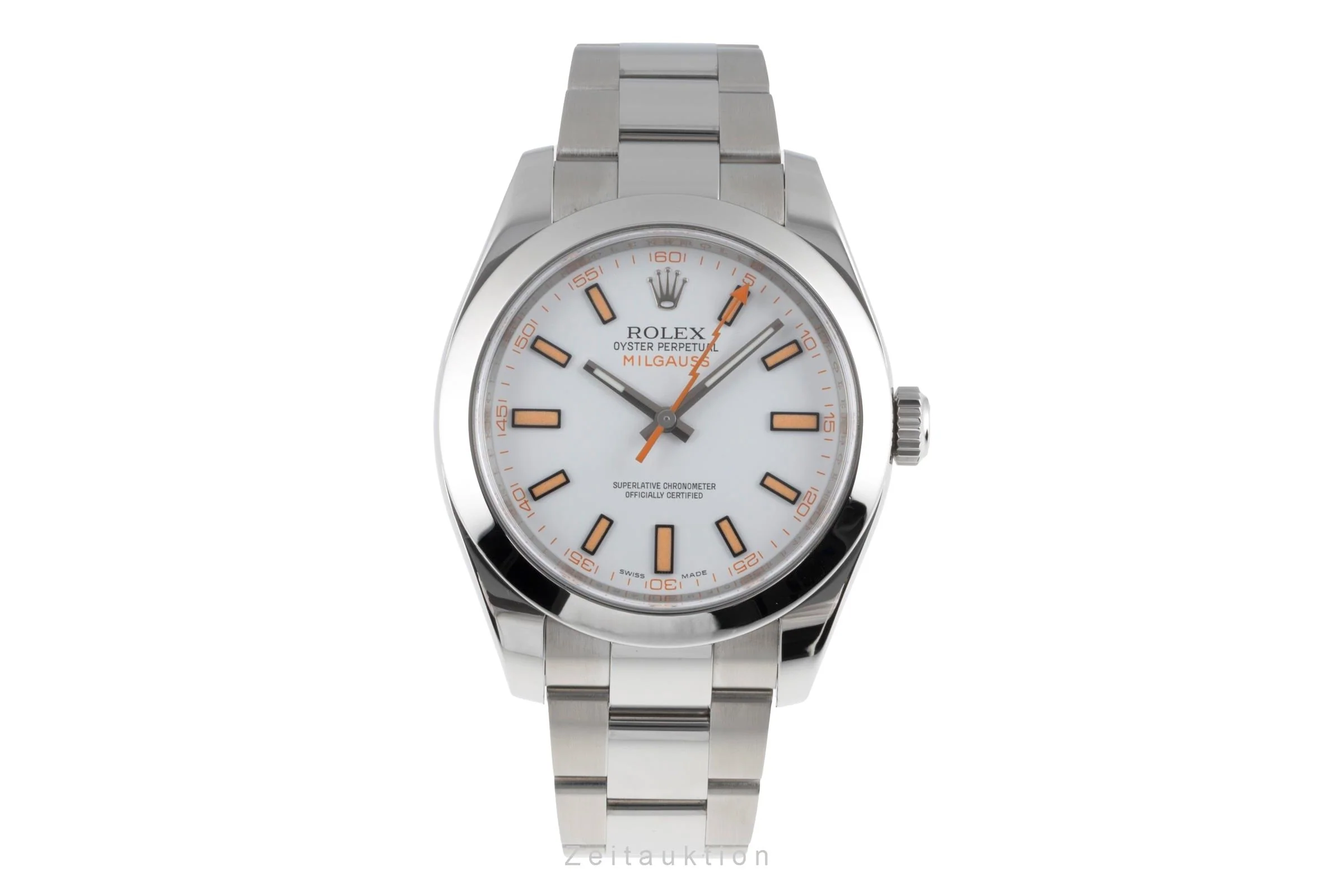 Rolex Milgauss steel automatic men's watch 116400  [2504879] - Image 5