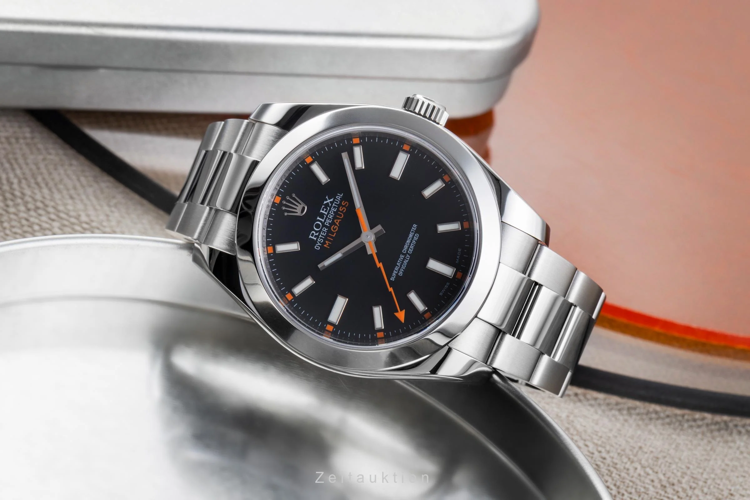 Rolex Milgauss steel automatic men's watch 116400  [2506786] - Image 3