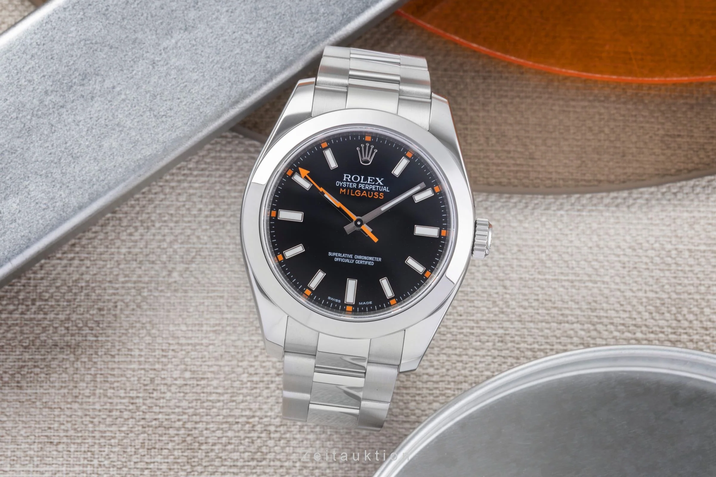 Rolex Milgauss steel automatic men's watch 116400  [2506786] - Image 4