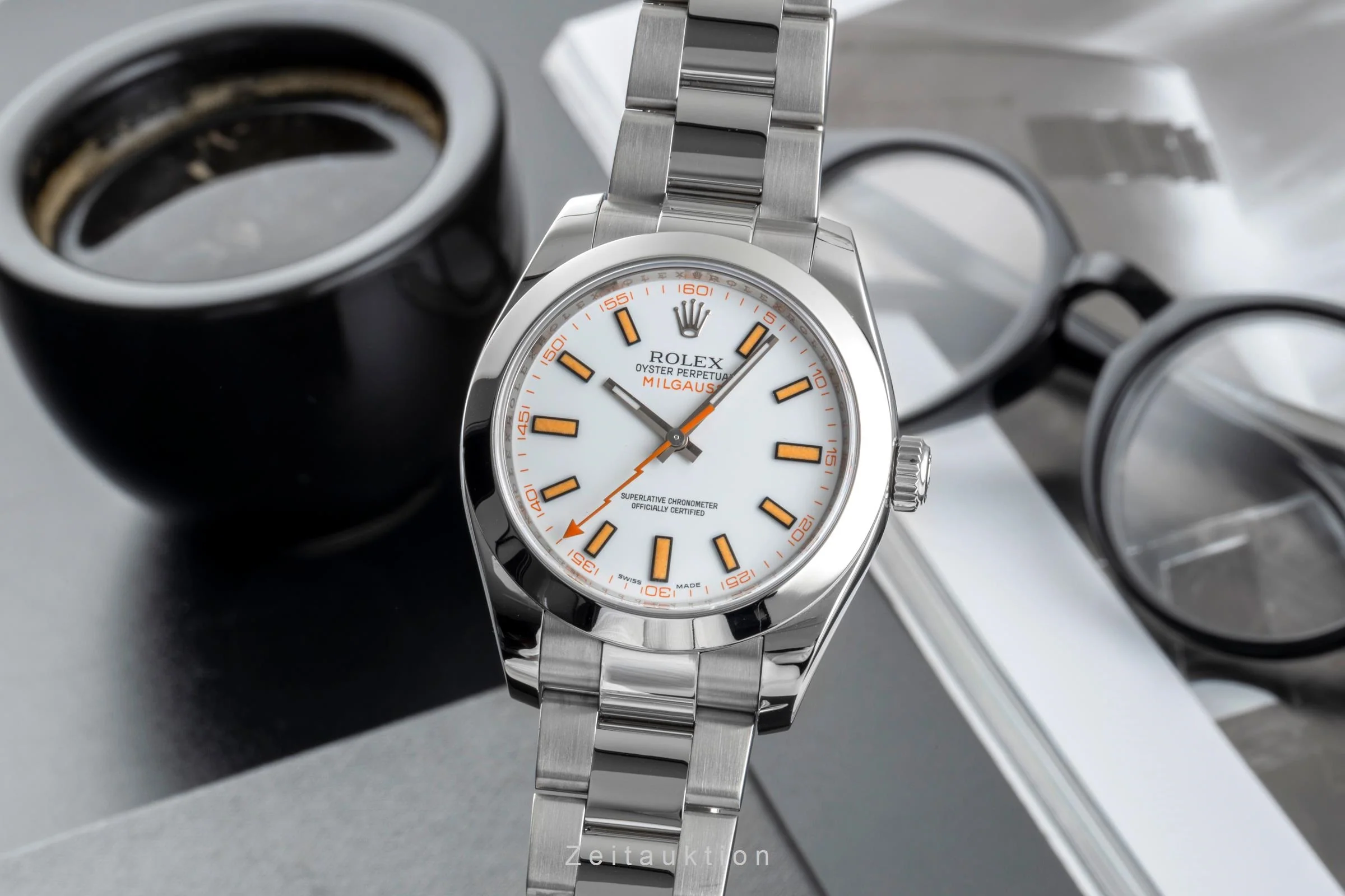 Rolex Milgauss steel automatic men's watch 116400  [2507085] - Image 2