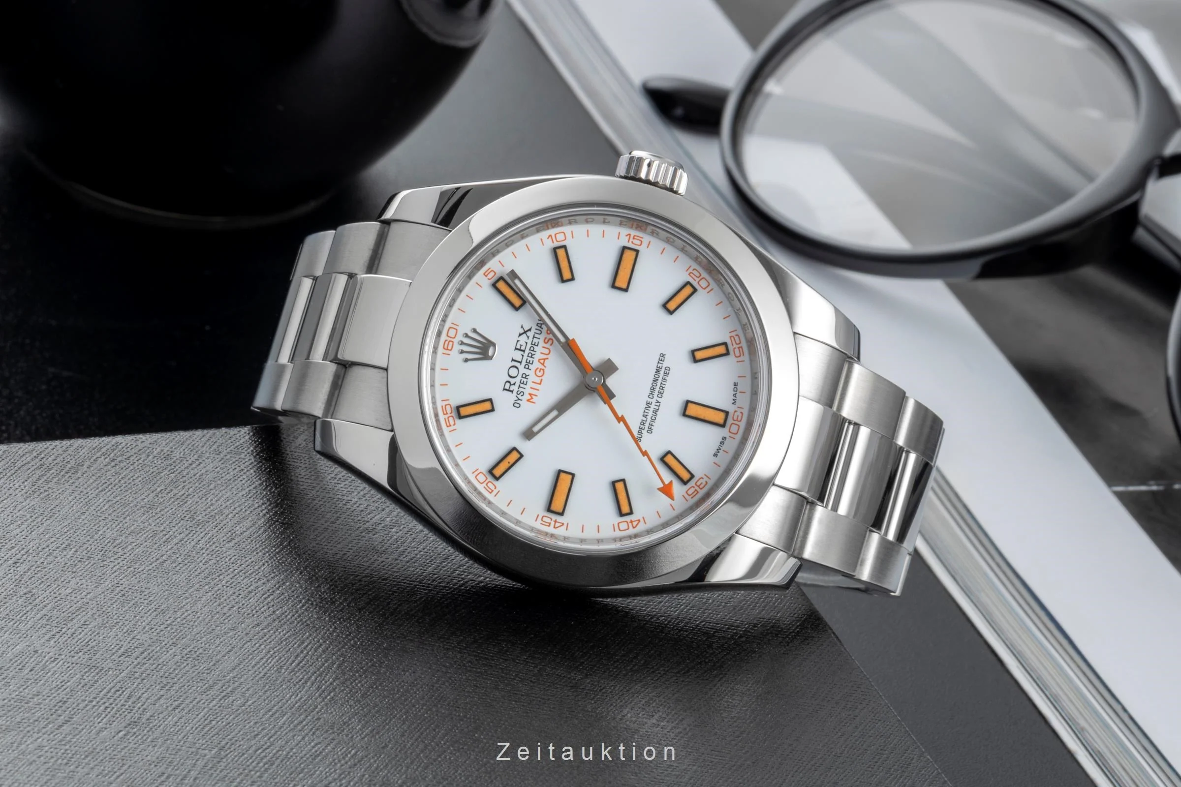 Rolex Milgauss steel automatic men's watch 116400  [2507085] - Image 3