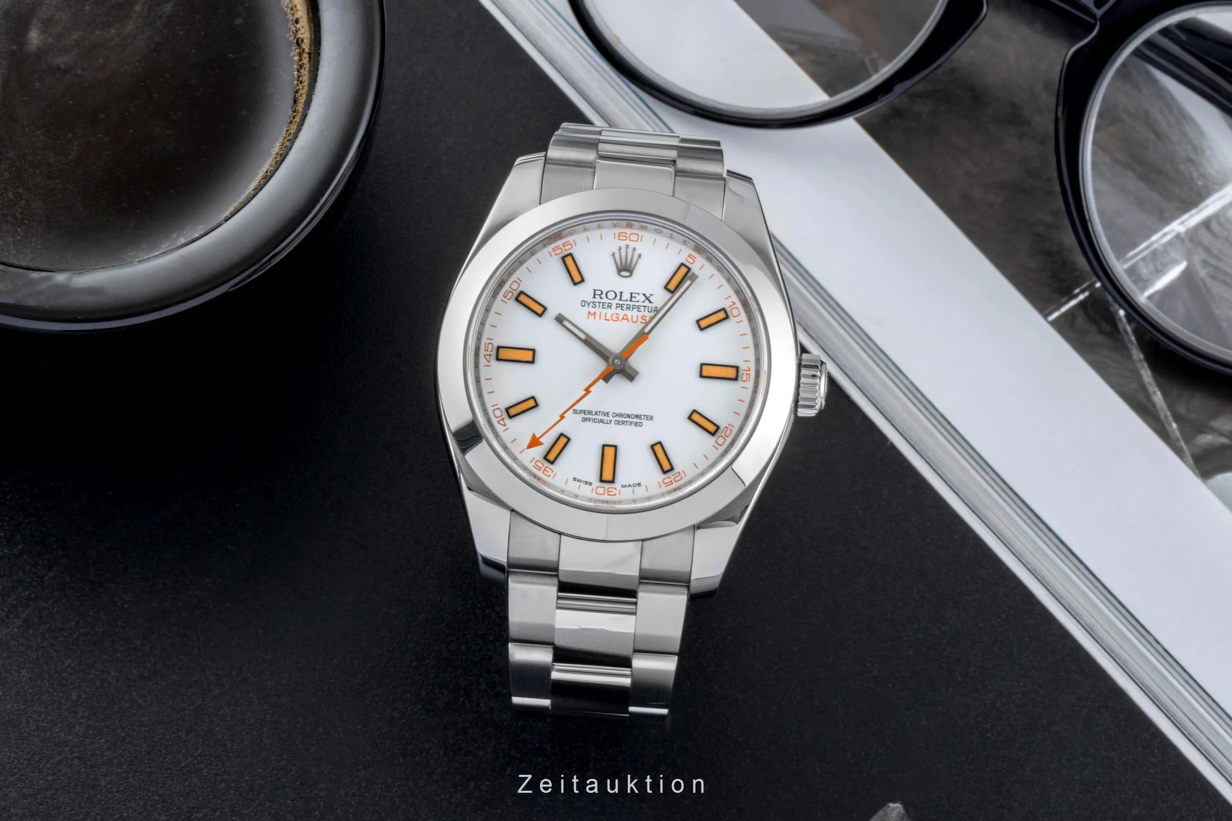 Rolex Milgauss steel automatic men's watch 116400  [2507085] - Image 4