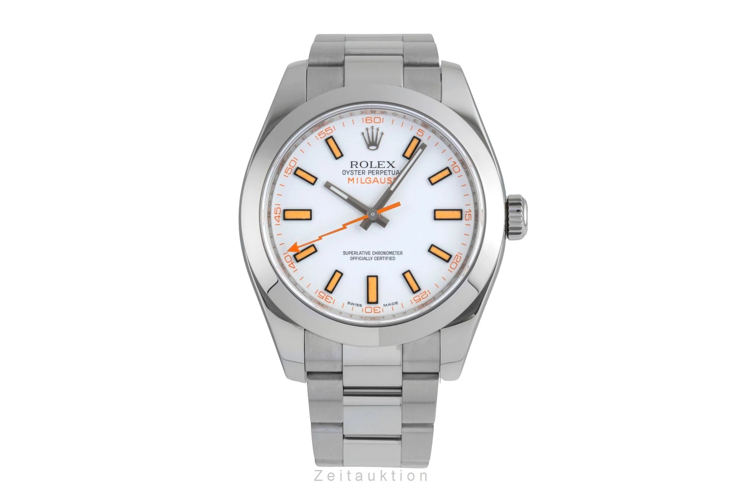 Rolex Milgauss steel automatic men's watch 116400  [2507085] - Image 5