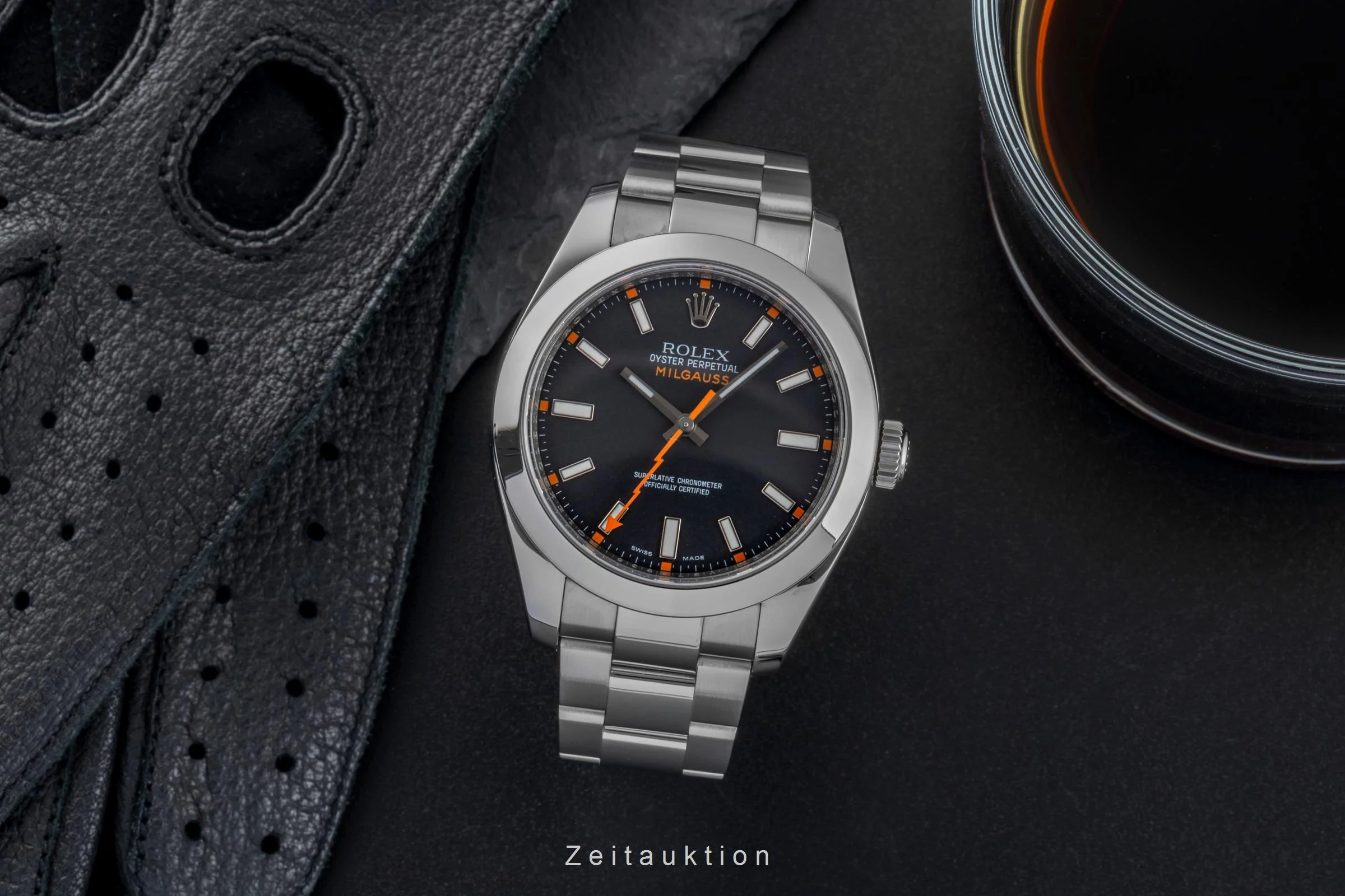 Rolex Milgauss steel automatic men's watch 116400  [2507086] - Image 4