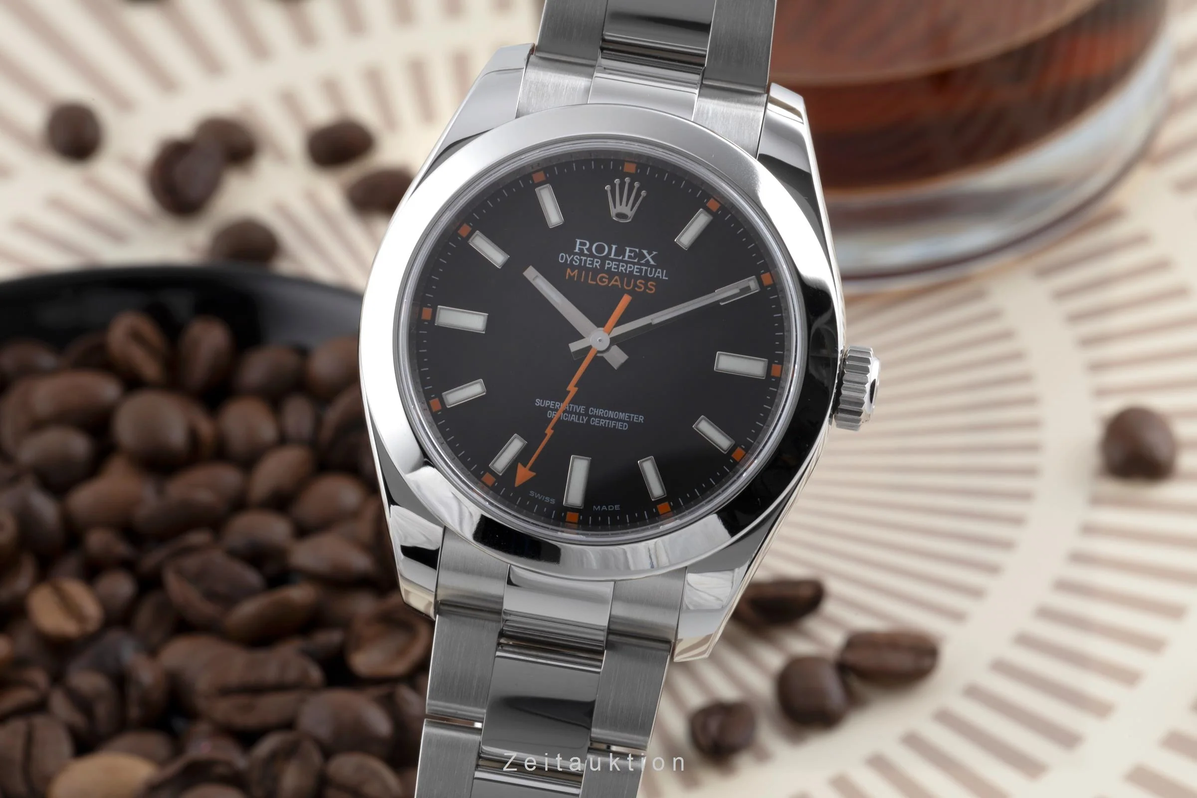 Rolex Milgauss steel automatic men's watch 116400  [2600306] - Image 2