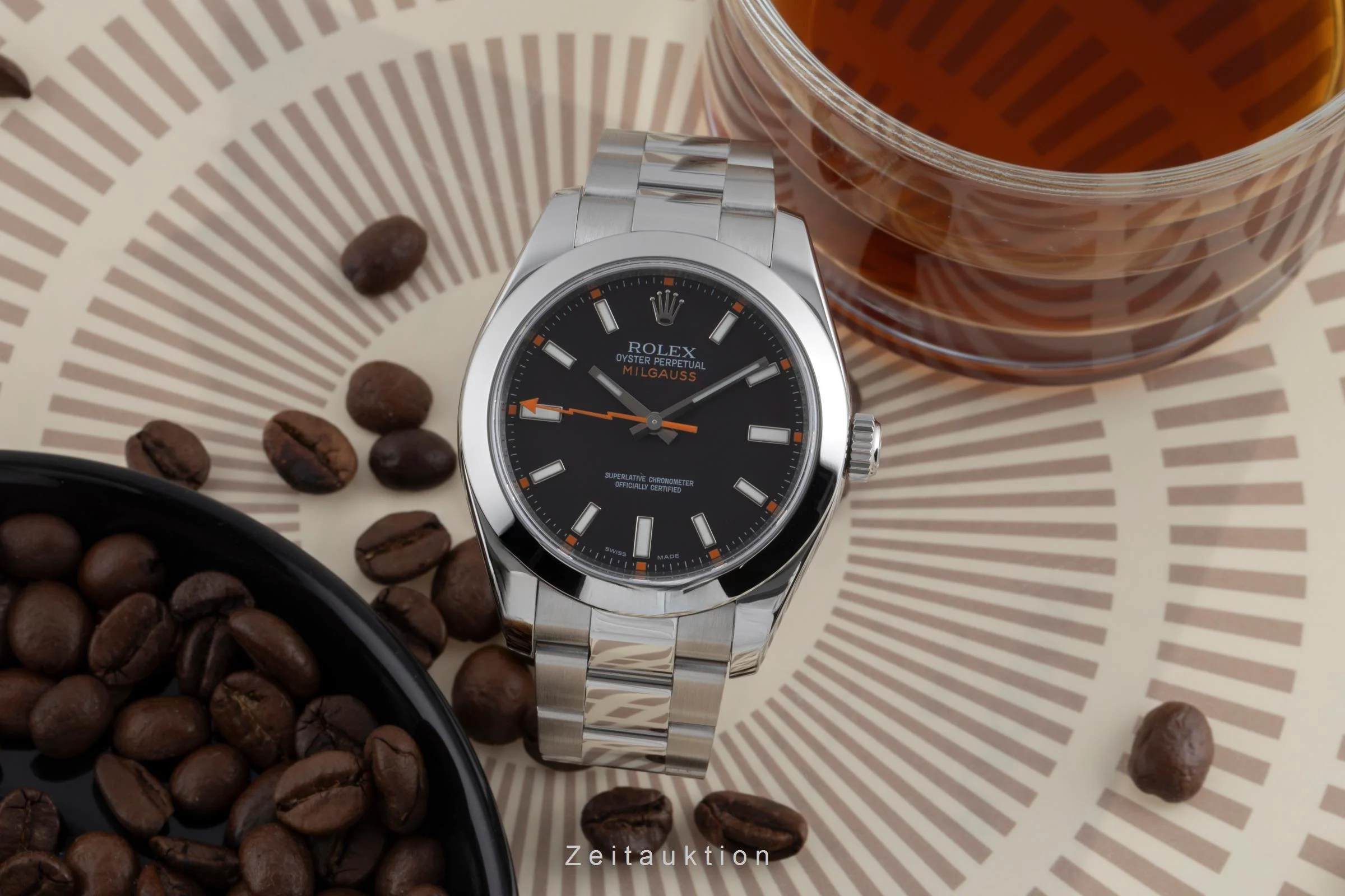 Rolex Milgauss steel automatic men's watch 116400  [2600306] - Image 4