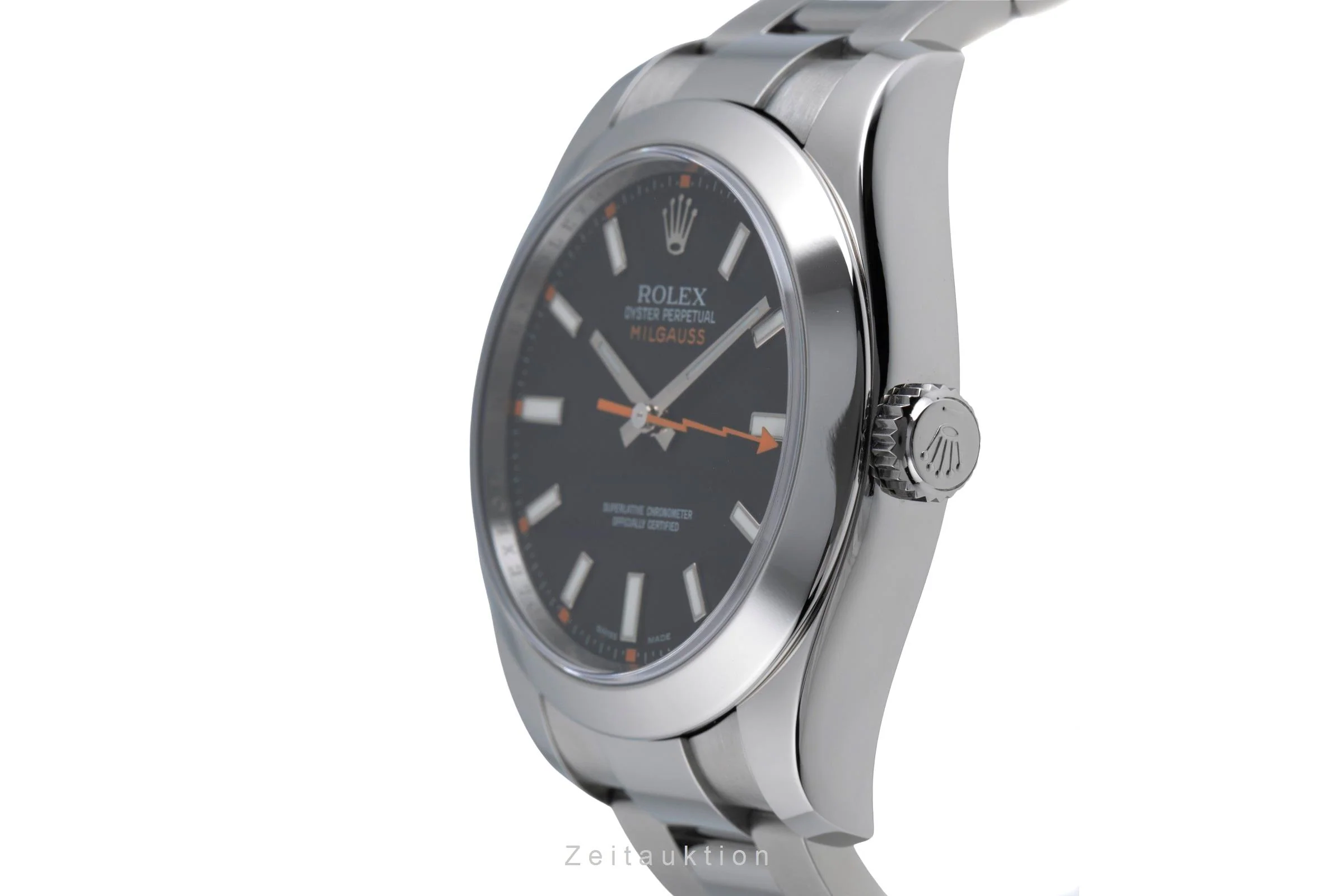 Rolex Milgauss steel automatic men's watch 116400  [2600306] - Image 8