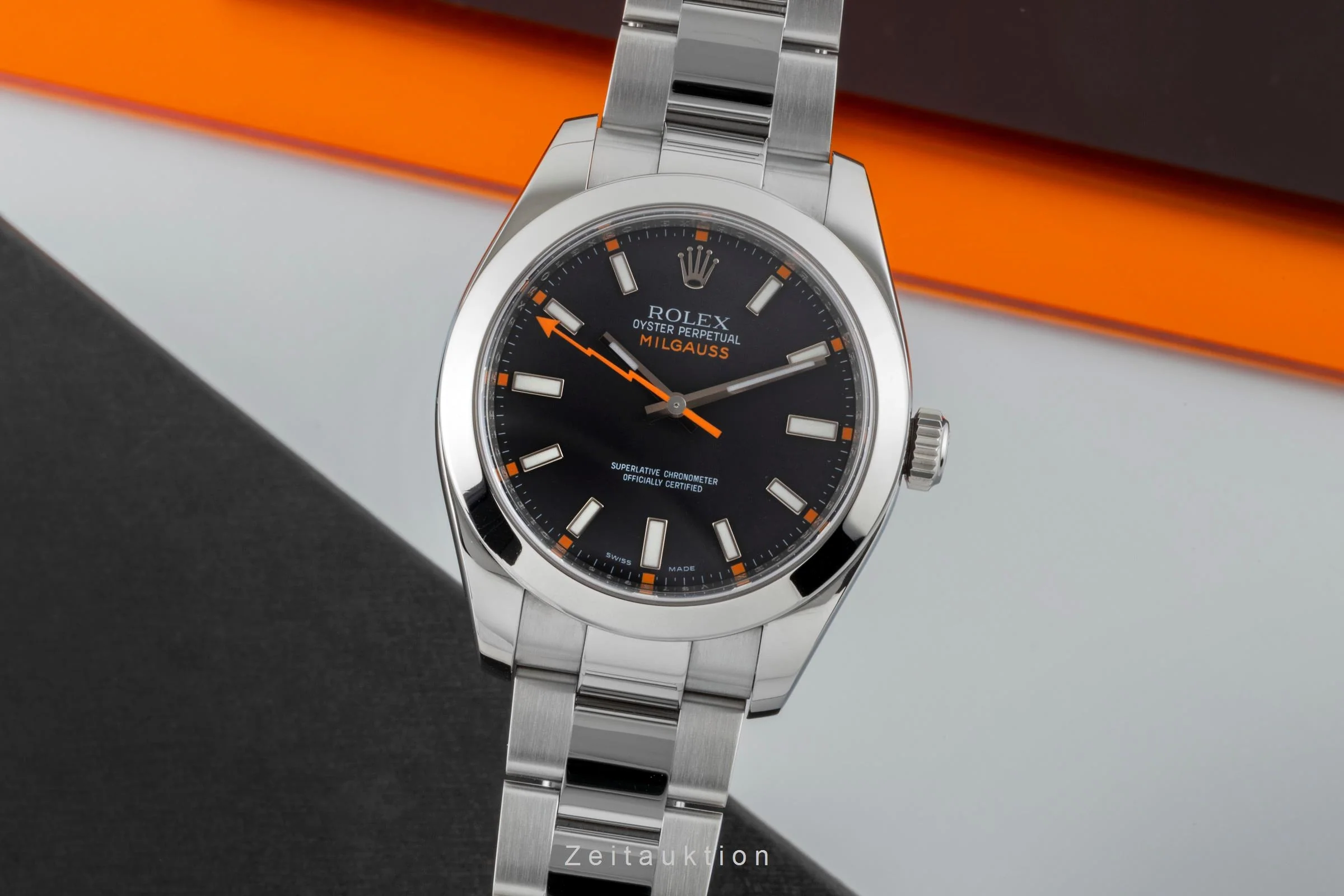 Rolex Milgauss steel automatic men's watch 116400  [2601178] - Image 2