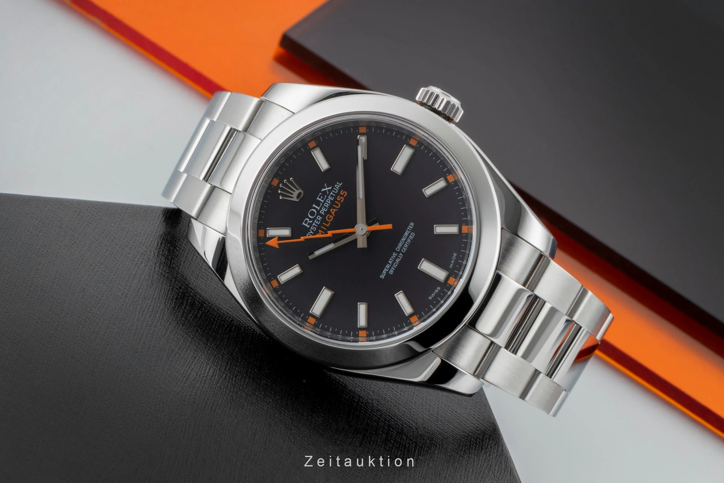 Rolex Milgauss steel automatic men's watch 116400  [2601178] - Image 3