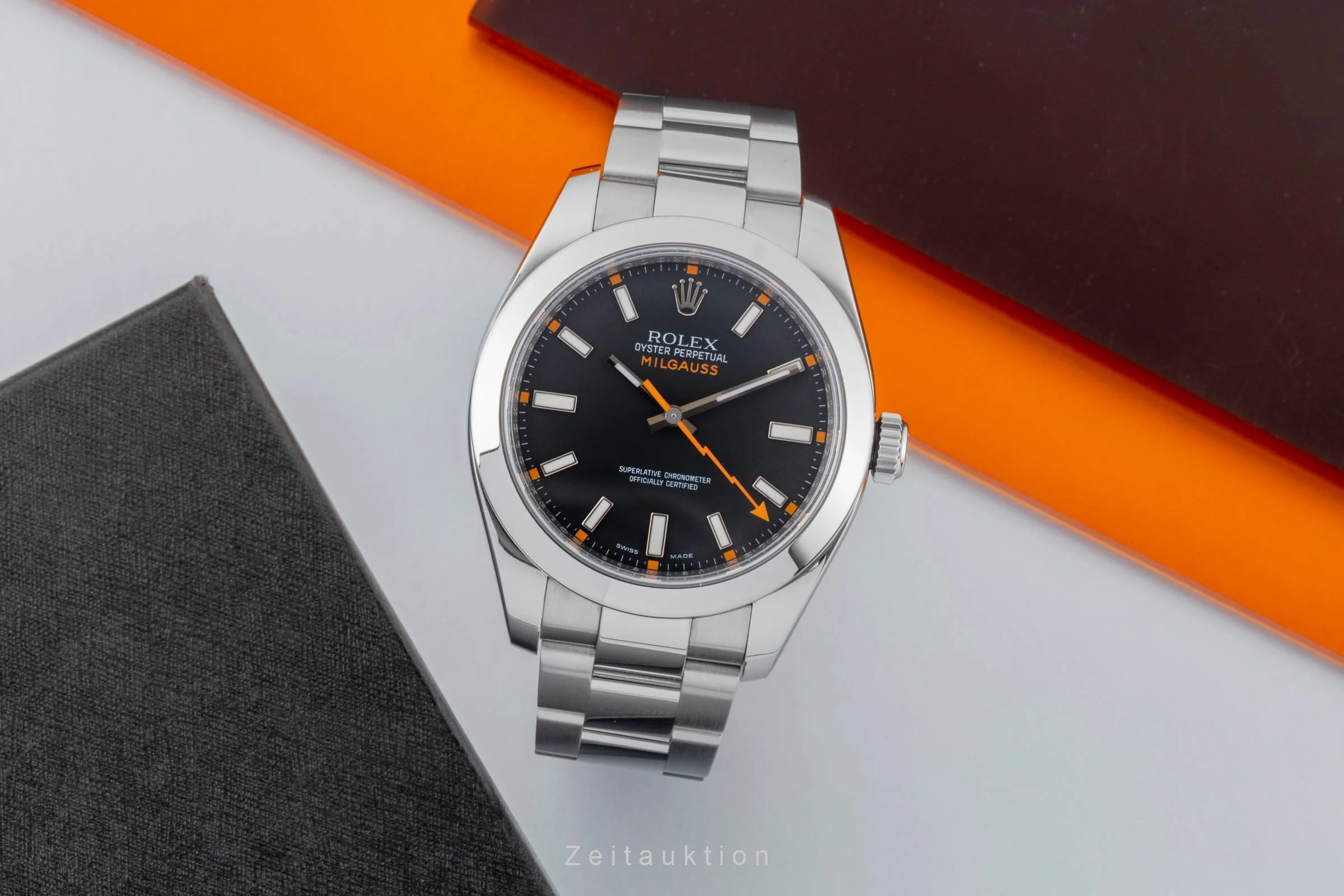 Rolex Milgauss steel automatic men's watch 116400  [2601178] - Image 4