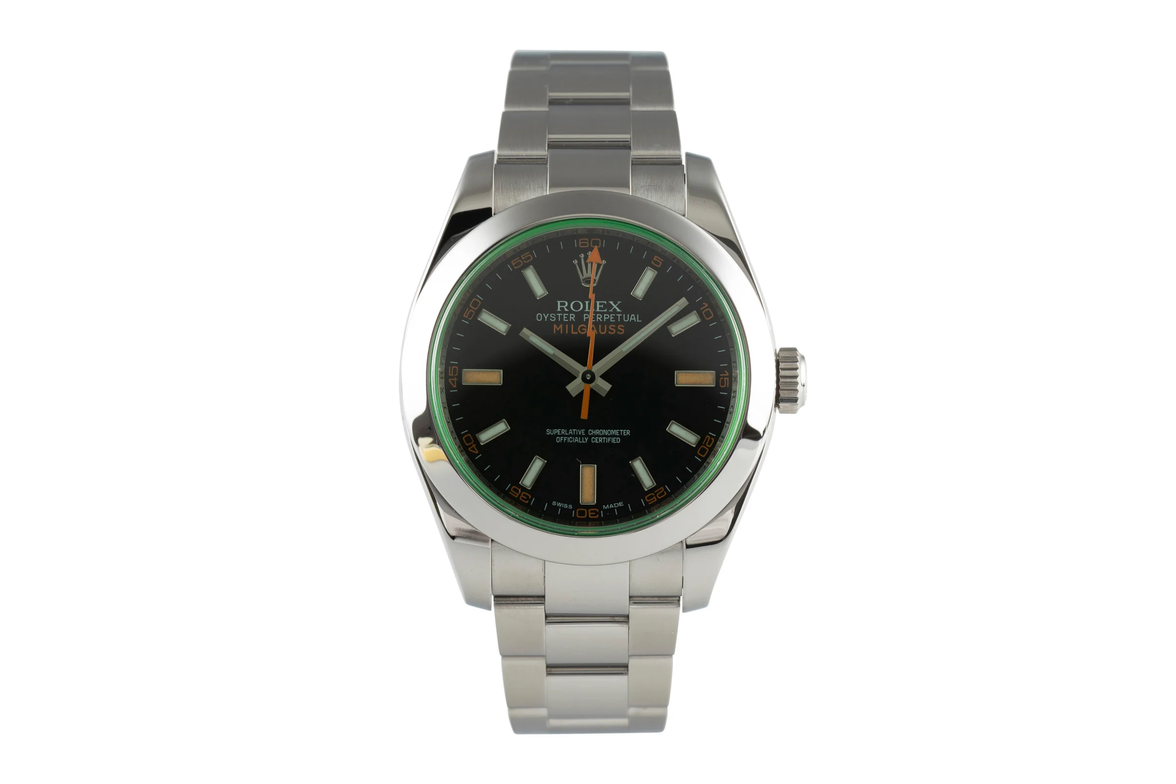 Rolex Milgauss steel automatic men's watch 116400GV  [2106106] - Image 4