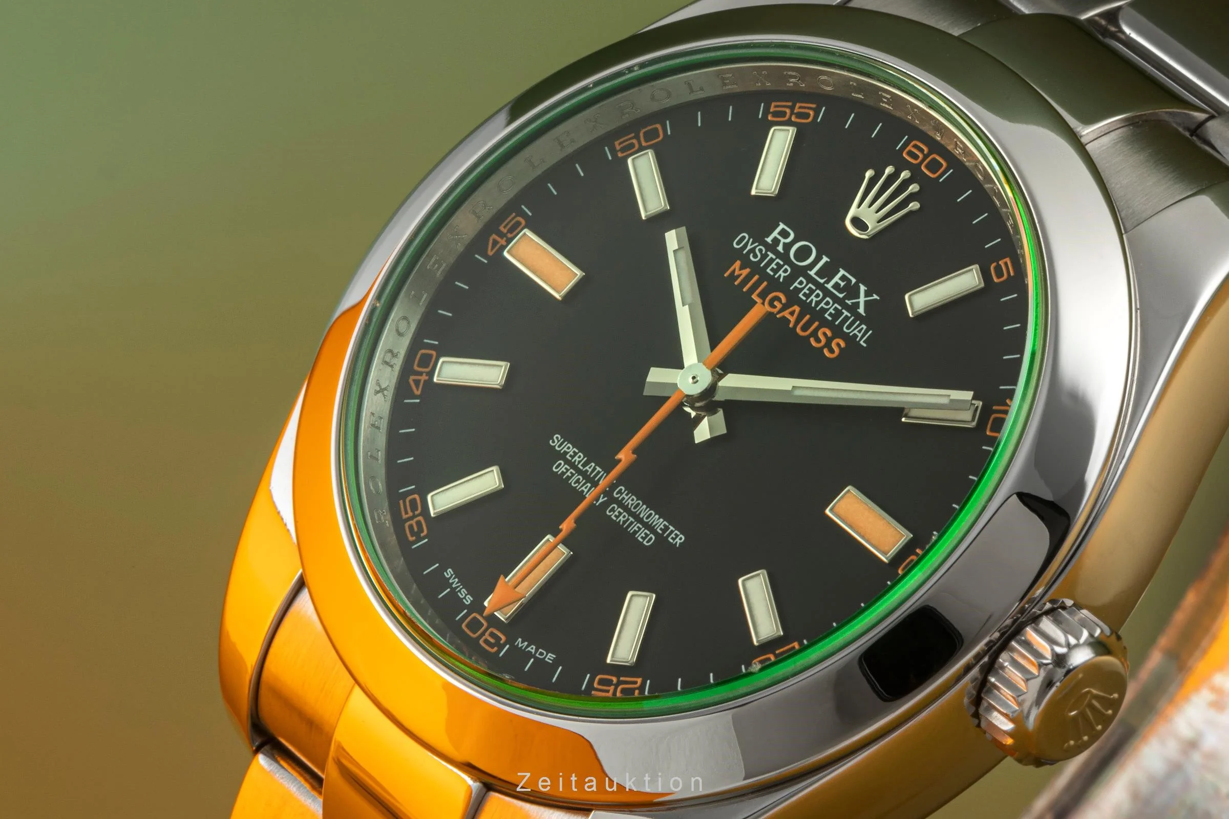 Rolex Milgauss steel automatic men's watch 116400GV  [2400789] - Image 14