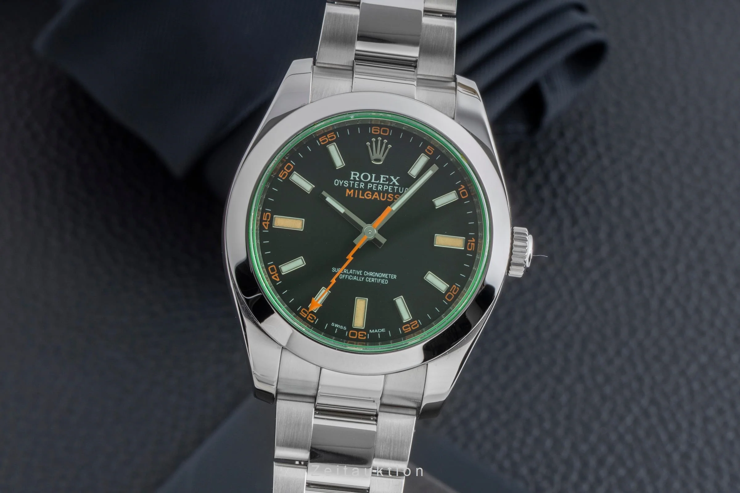 Rolex Milgauss steel automatic men's watch 116400GV  [2502671] - Image 2