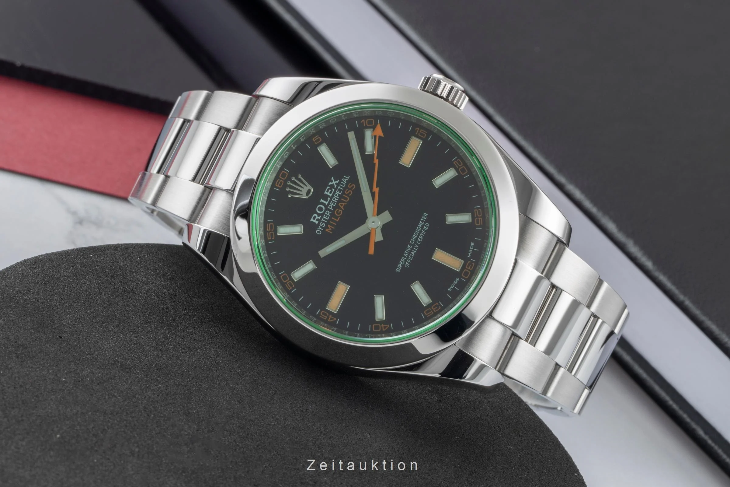 Rolex Milgauss steel automatic men's watch 116400GV  [2505750] - Image 3