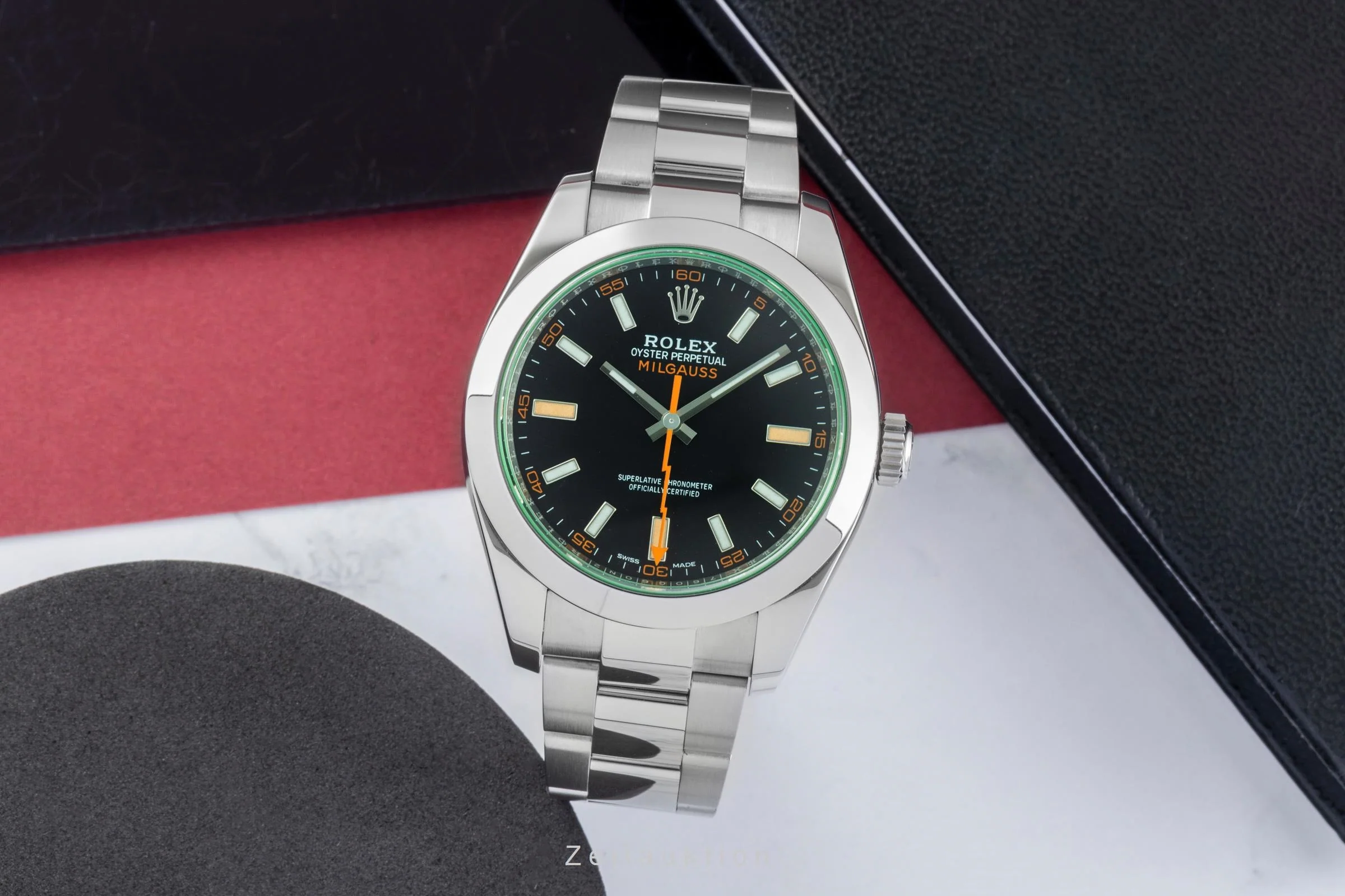 Rolex Milgauss steel automatic men's watch 116400GV  [2505750] - Image 4