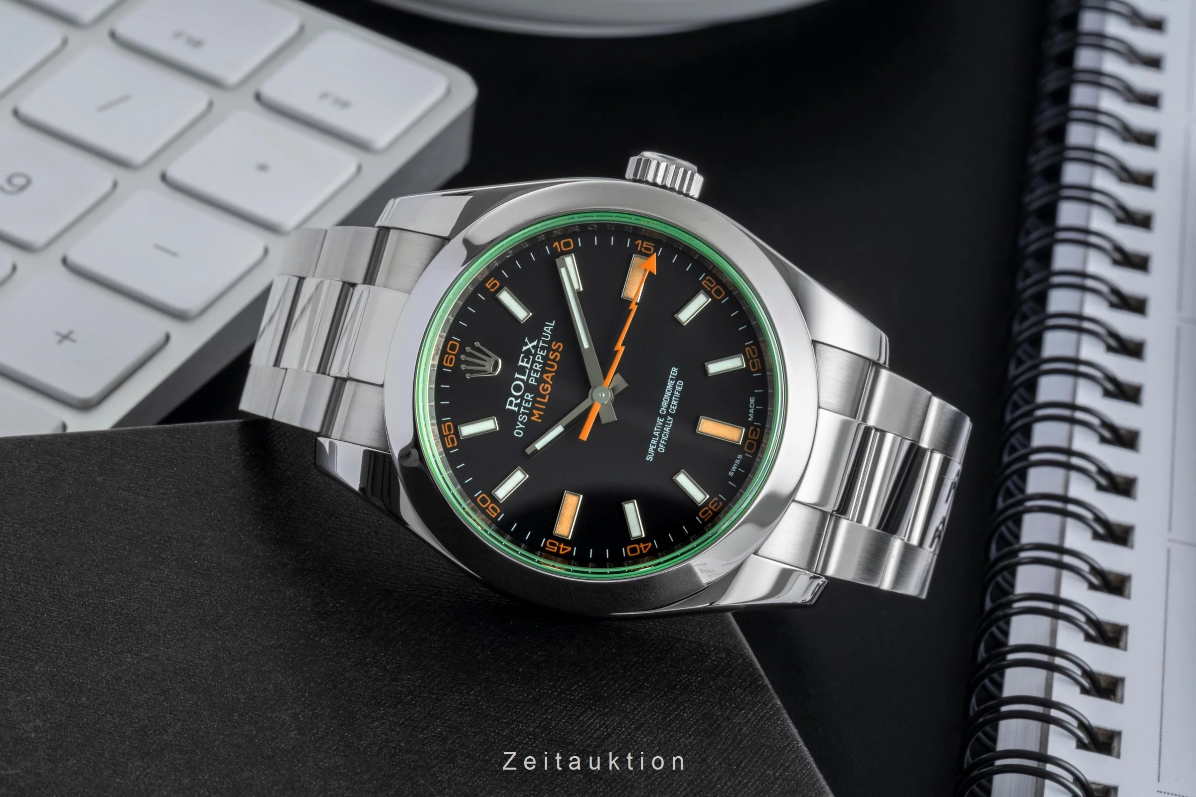 Rolex Milgauss steel automatic men's watch 116400GV  [2506318] - Image 3