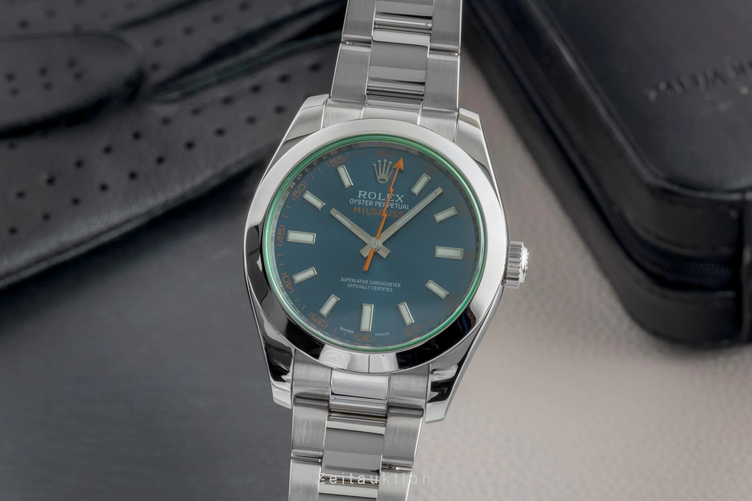 Rolex Milgauss steel automatic men's watch 116400GV  [2507084] - Image 2