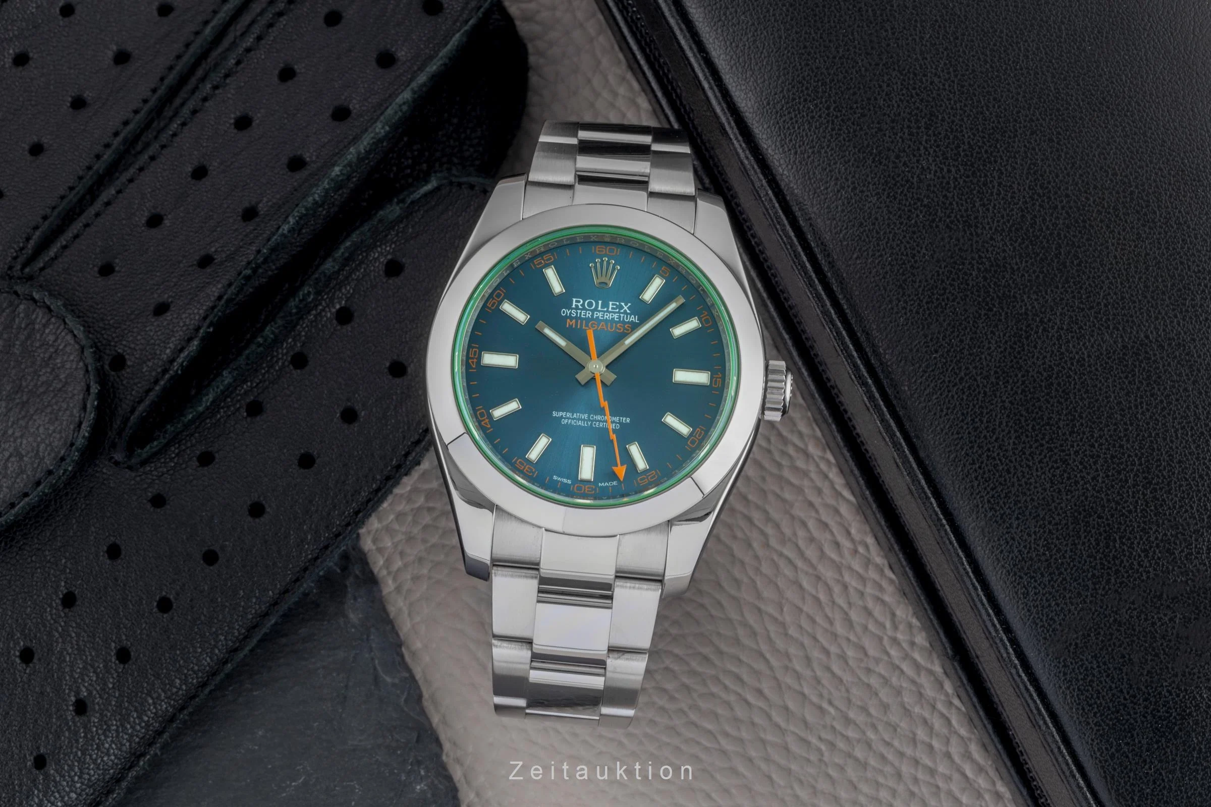 Rolex Milgauss steel automatic men's watch 116400GV  [2507084] - Image 4