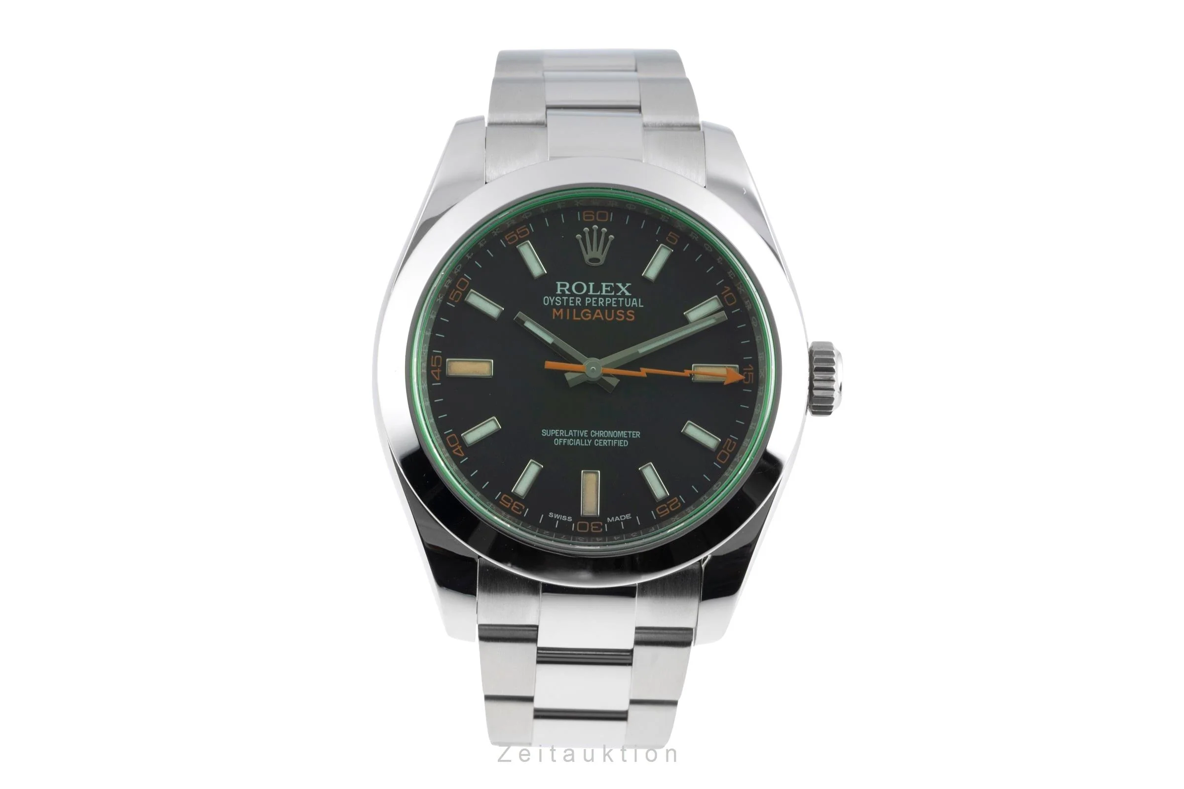 Rolex Milgauss steel automatic men's watch 116400GV  [2600501] - Image 5