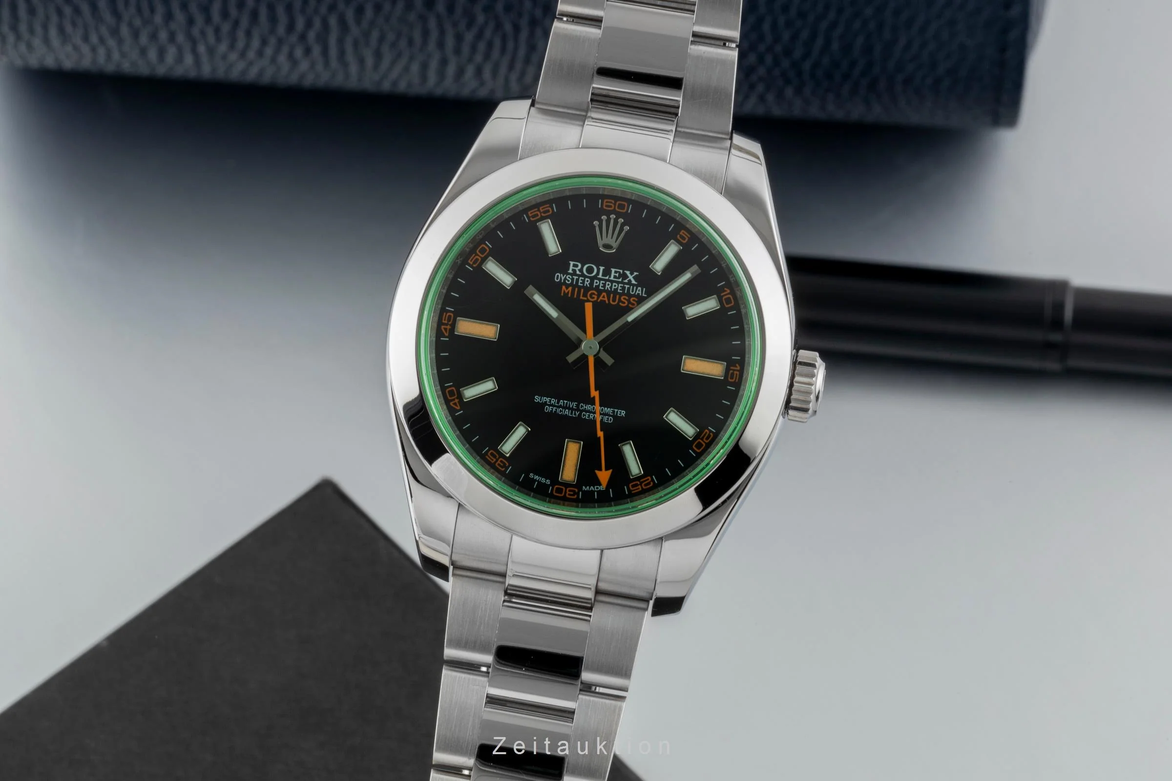 Rolex Milgauss steel automatic men's watch 116400GV  [2601200] - Image 2